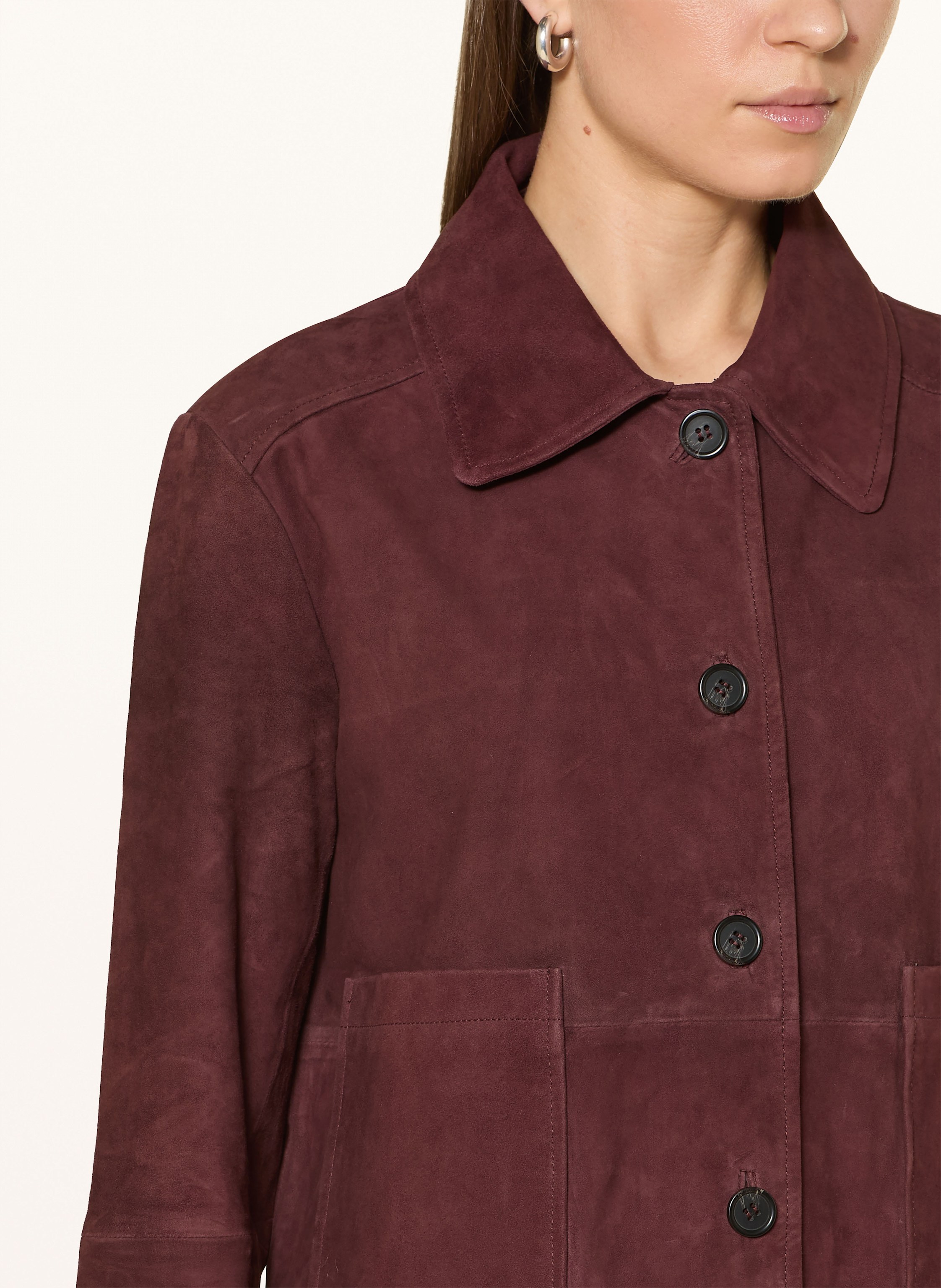 Thumbnail - Darling Harbour Lederjacke rot