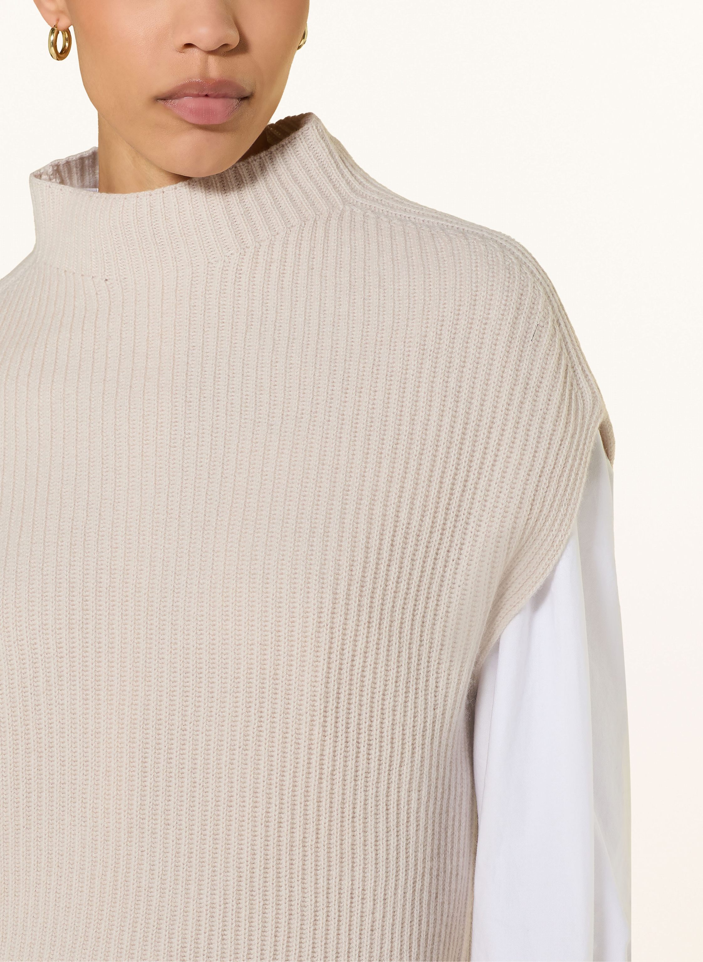 Thumbnail - Lilienfels Pullunder Mit Cashmere beige