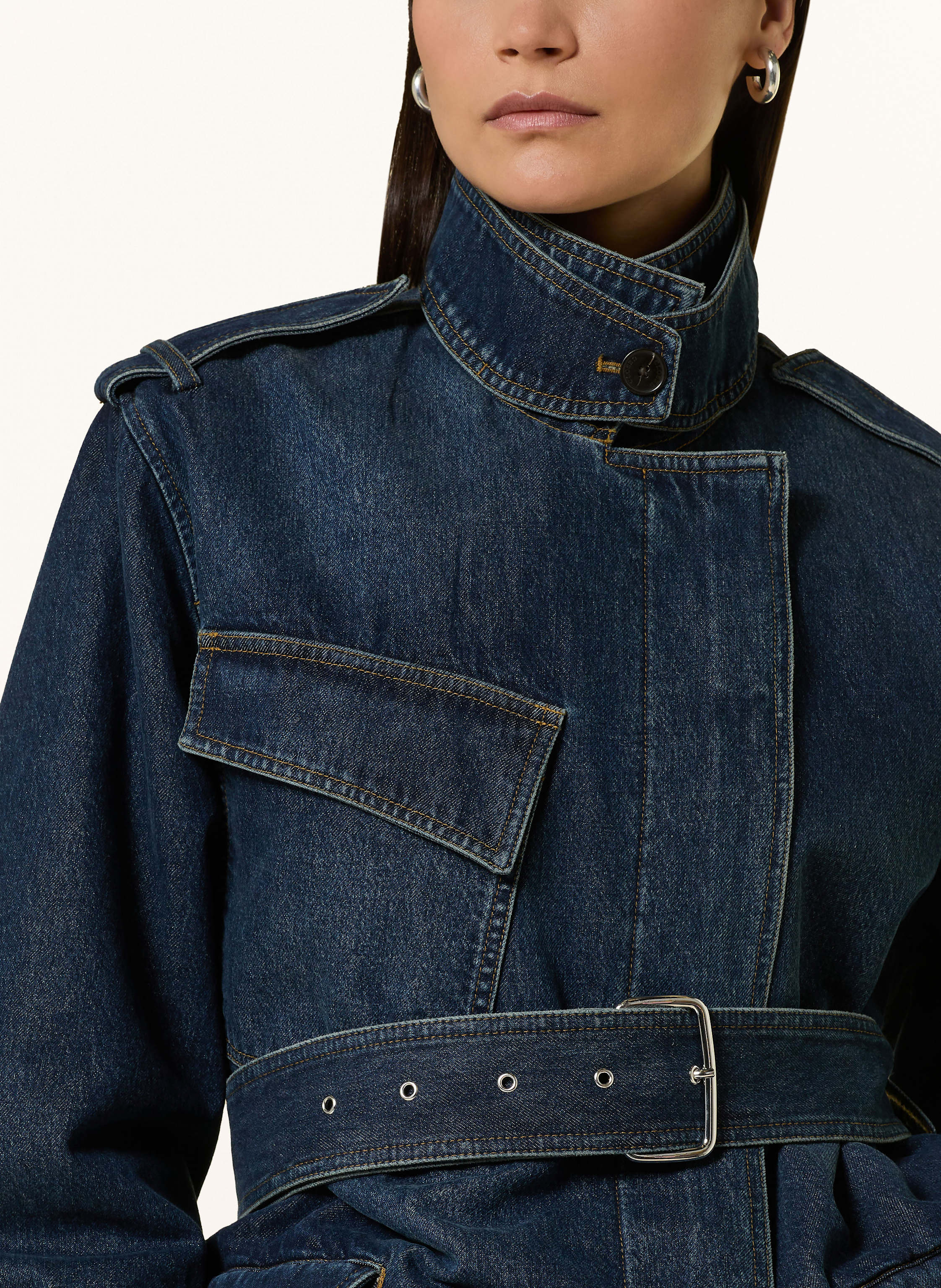 Thumbnail - Closed Set: Jeansjacke Und Jeans blau