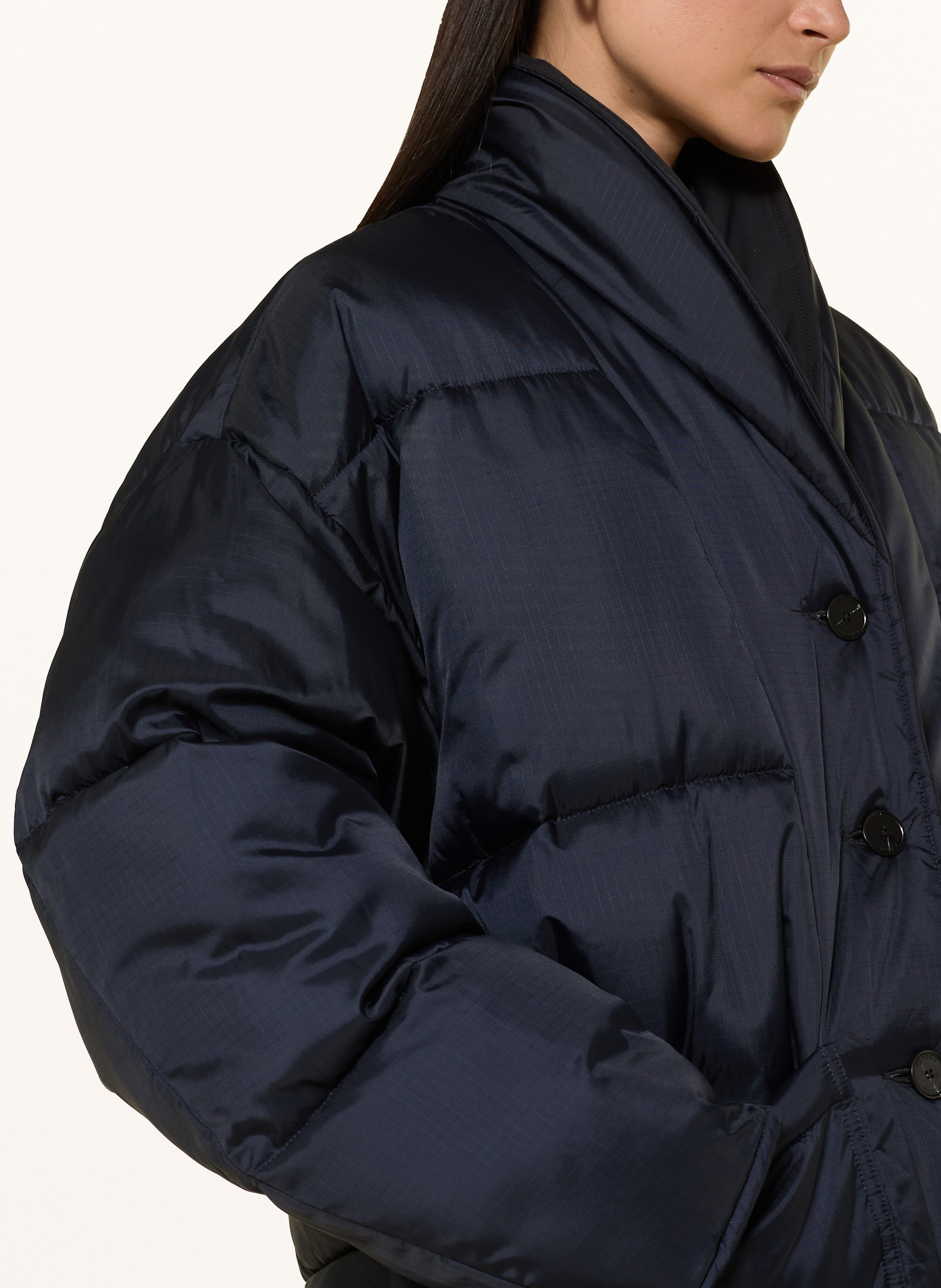 Thumbnail - Closed Steppjacke Im Materialmix Zum Wenden schwarz