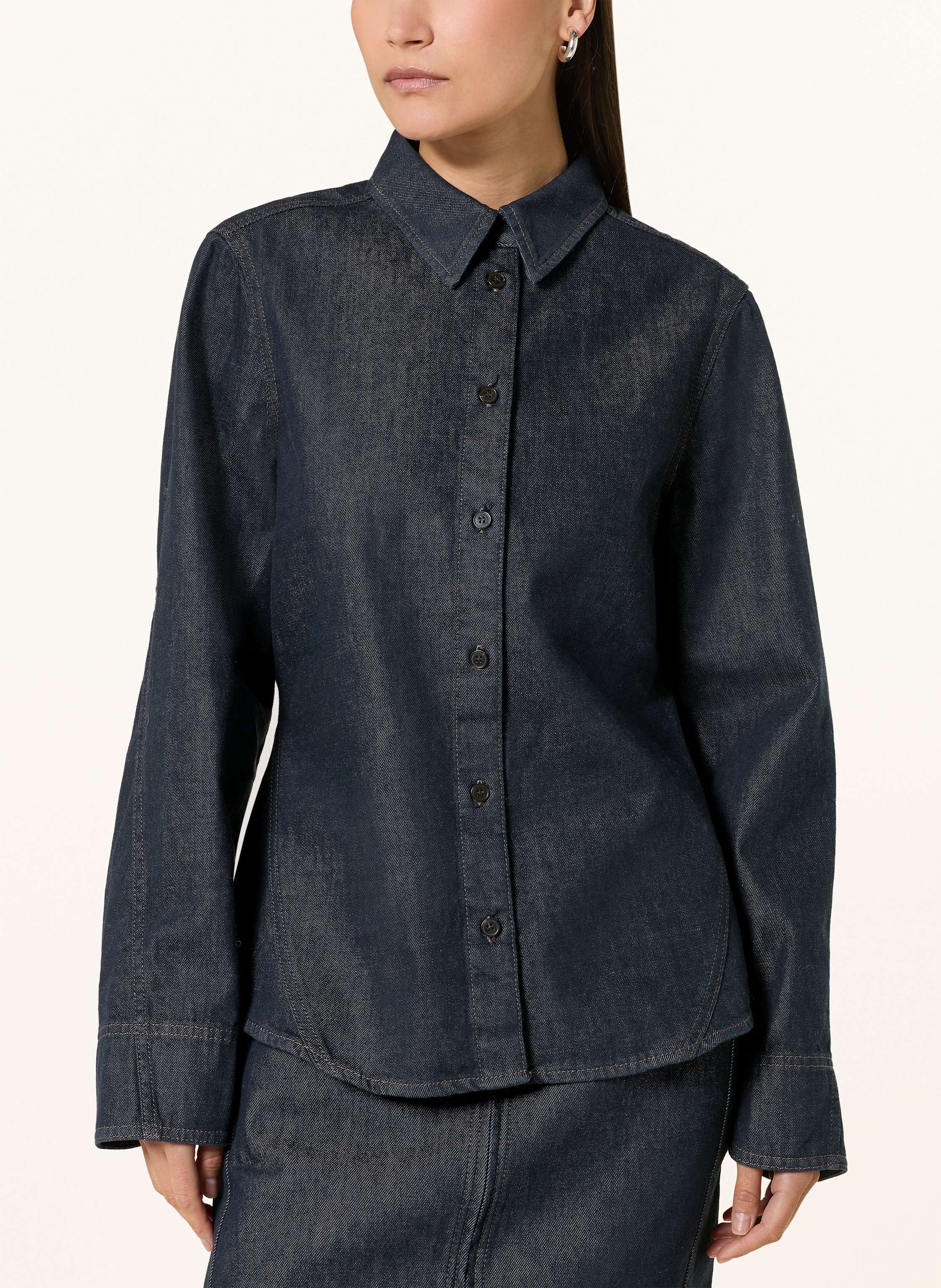 Thumbnail - Closed Jeansbluse blau