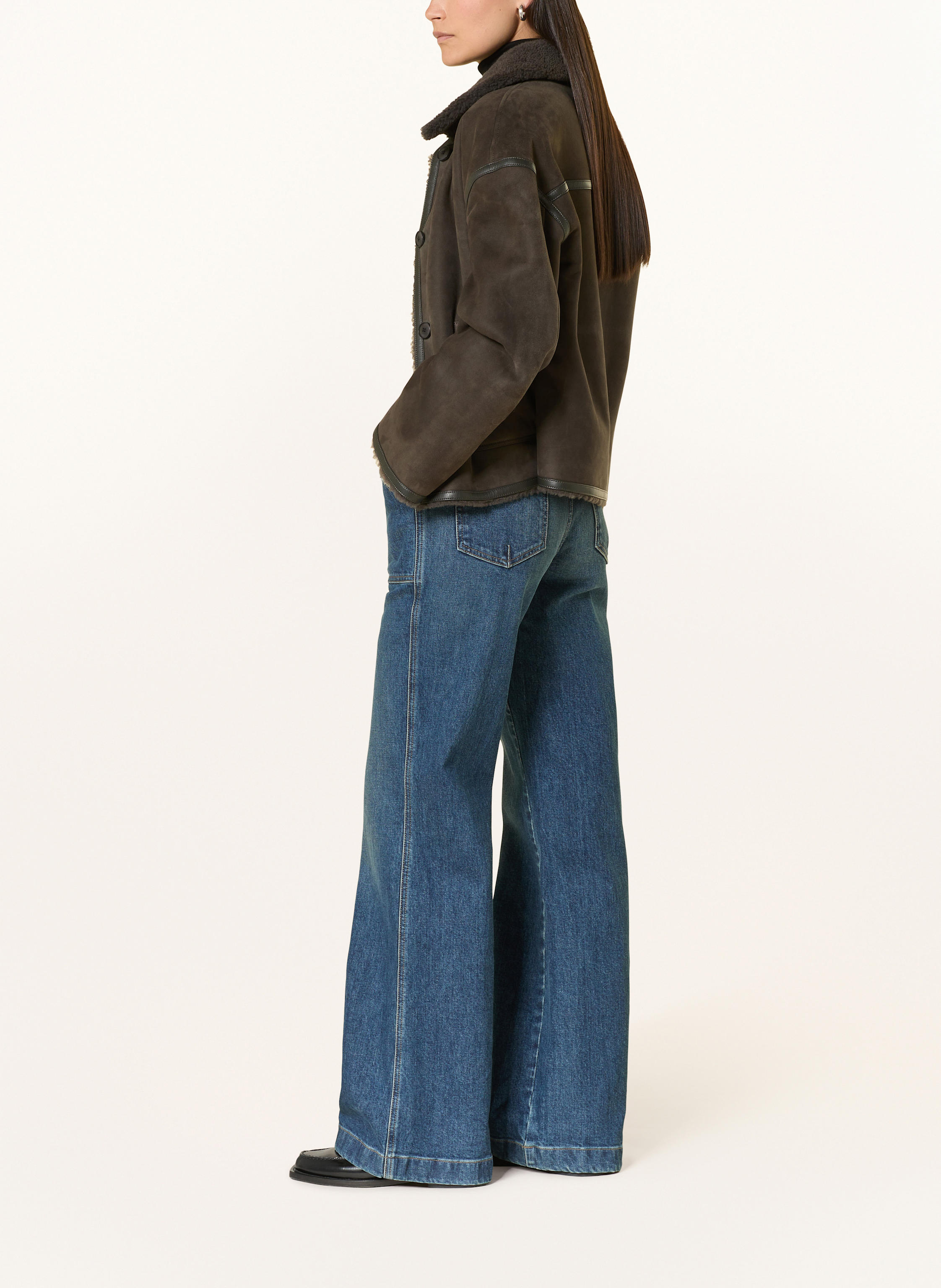 Thumbnail - Closed Flared Jeans Aria blau