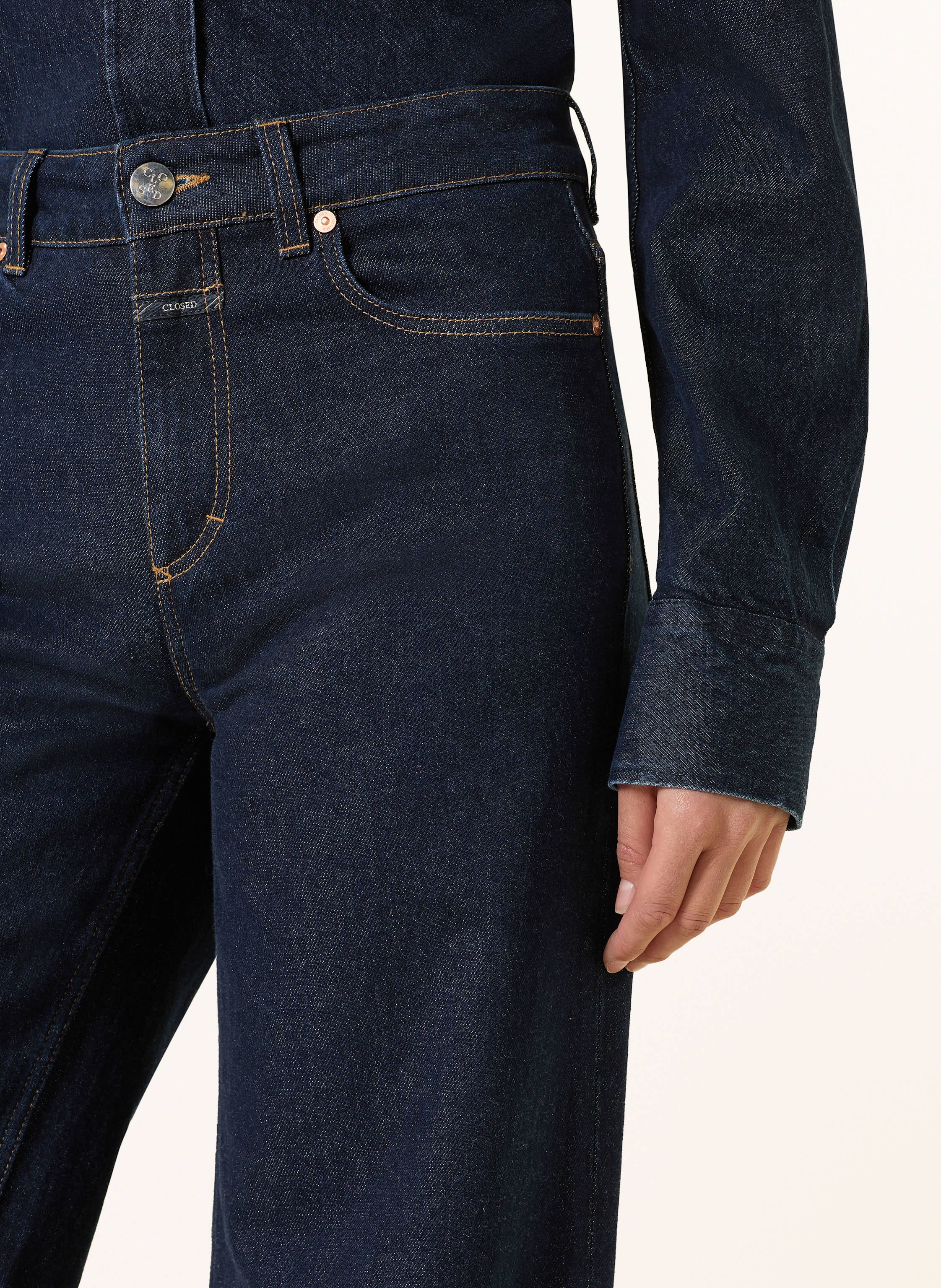 Thumbnail - Closed Wide Leg Jeans Glow-Up blau