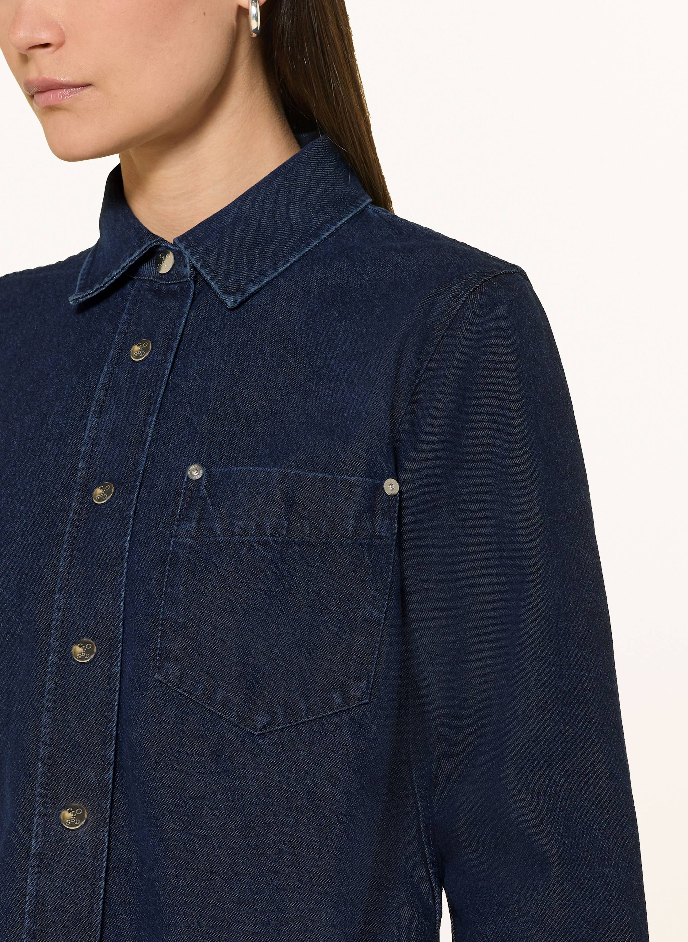 Thumbnail - Closed Jeansbluse blau