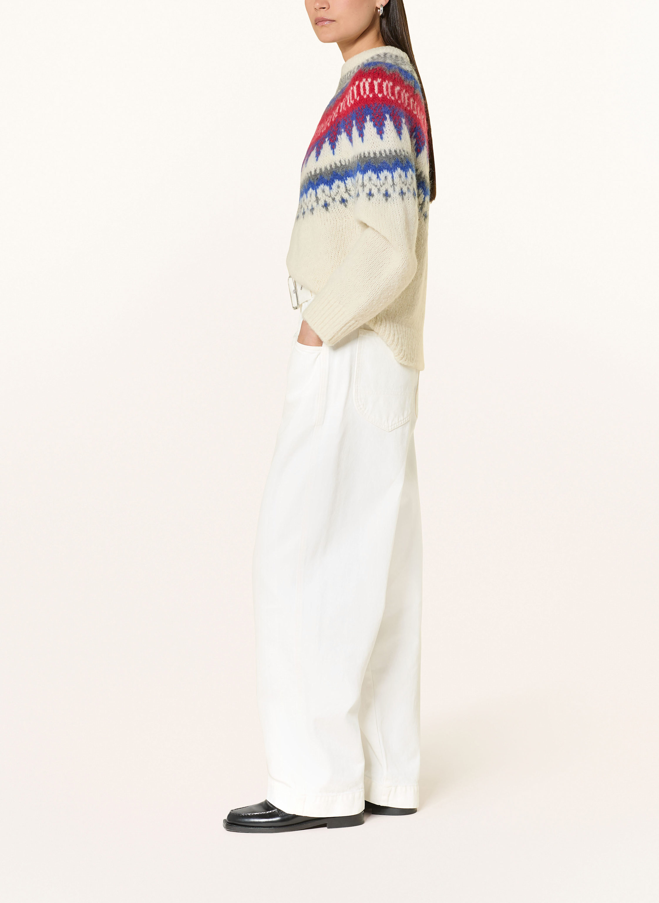 Thumbnail - Closed Wide Leg Jeans Deni-X weiss