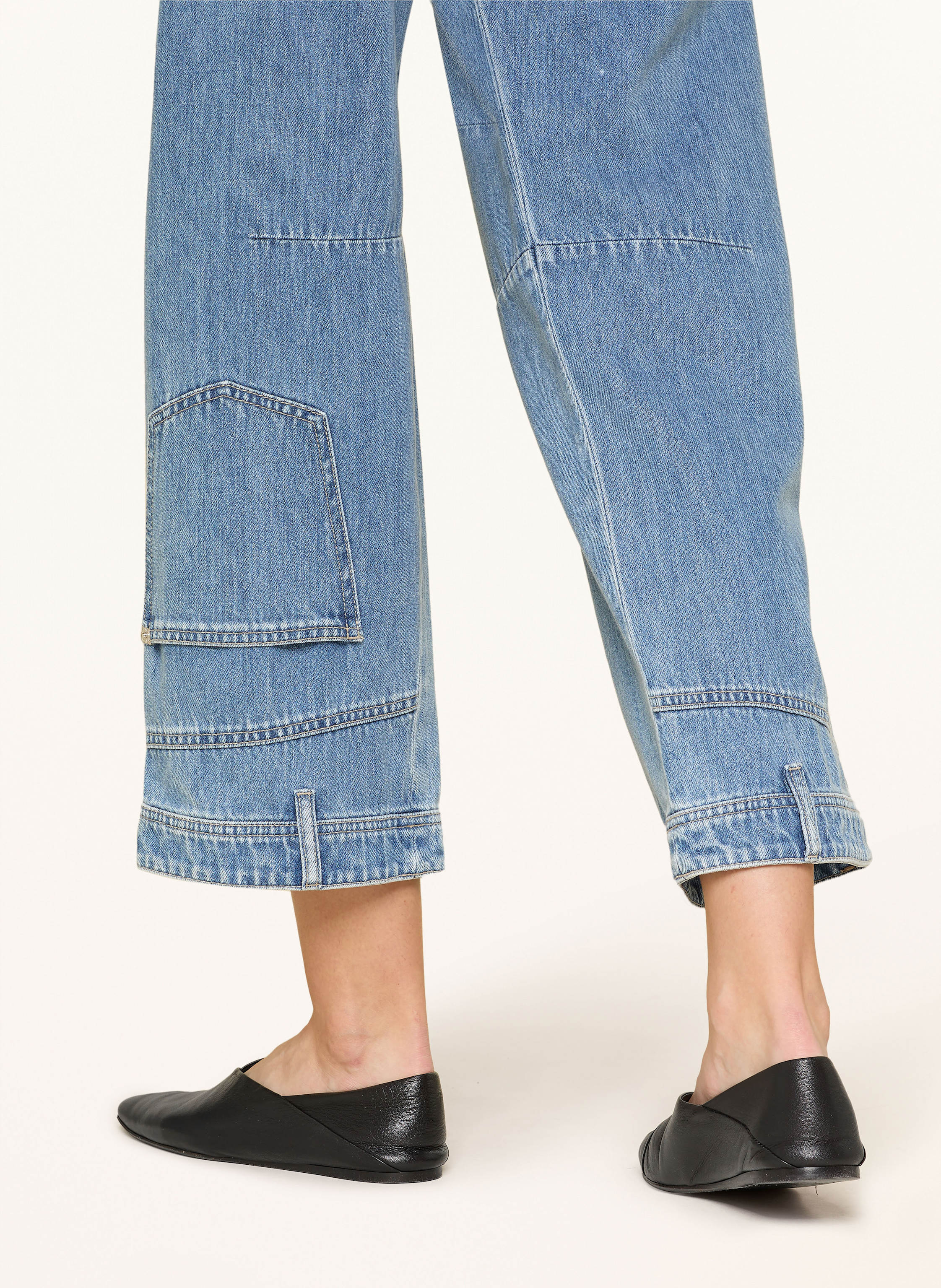 Thumbnail - Mac Daydream Wide Leg Jeans Denver blau