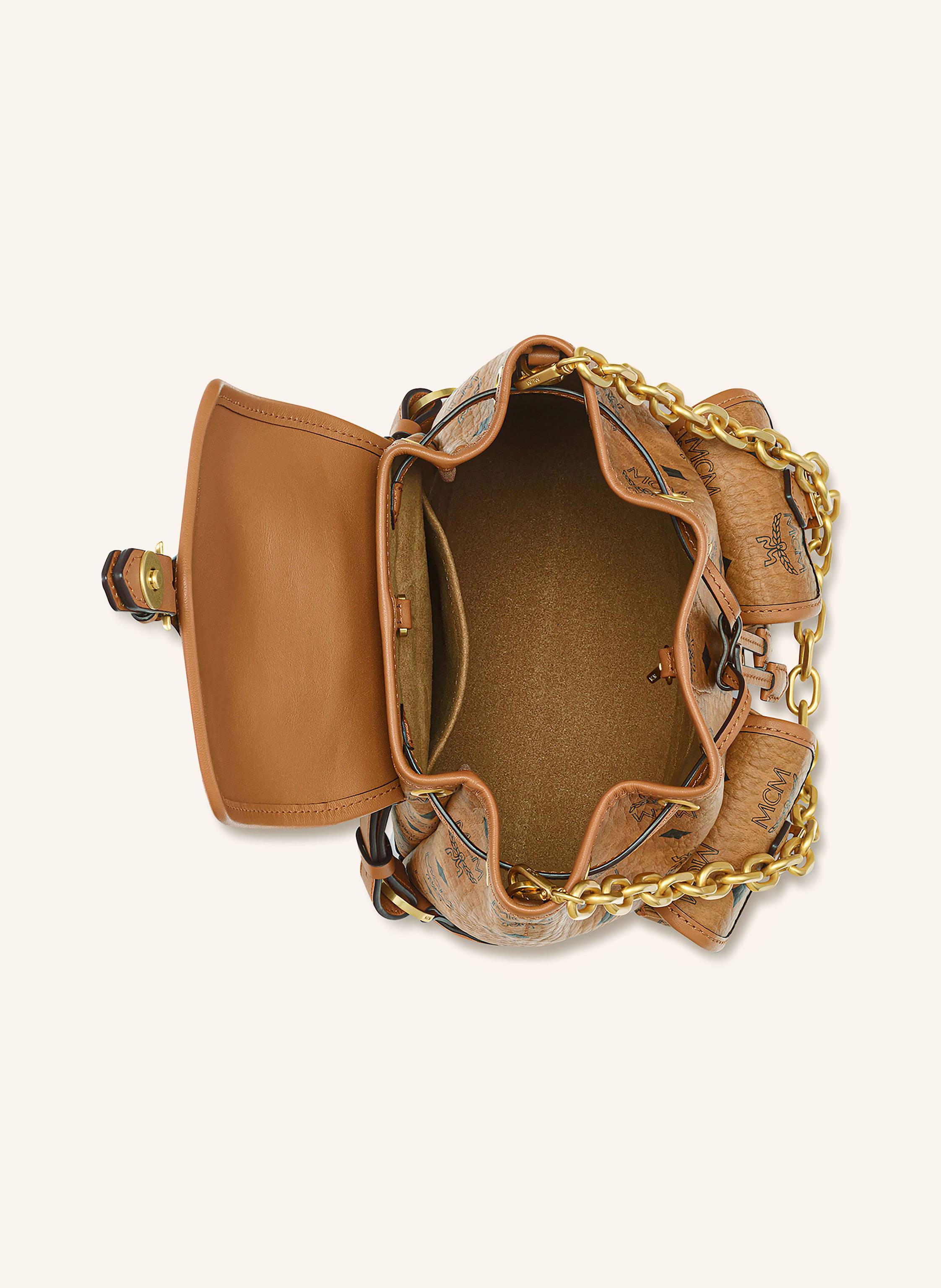 Thumbnail - Mcm Rucksack Aren Mini braun