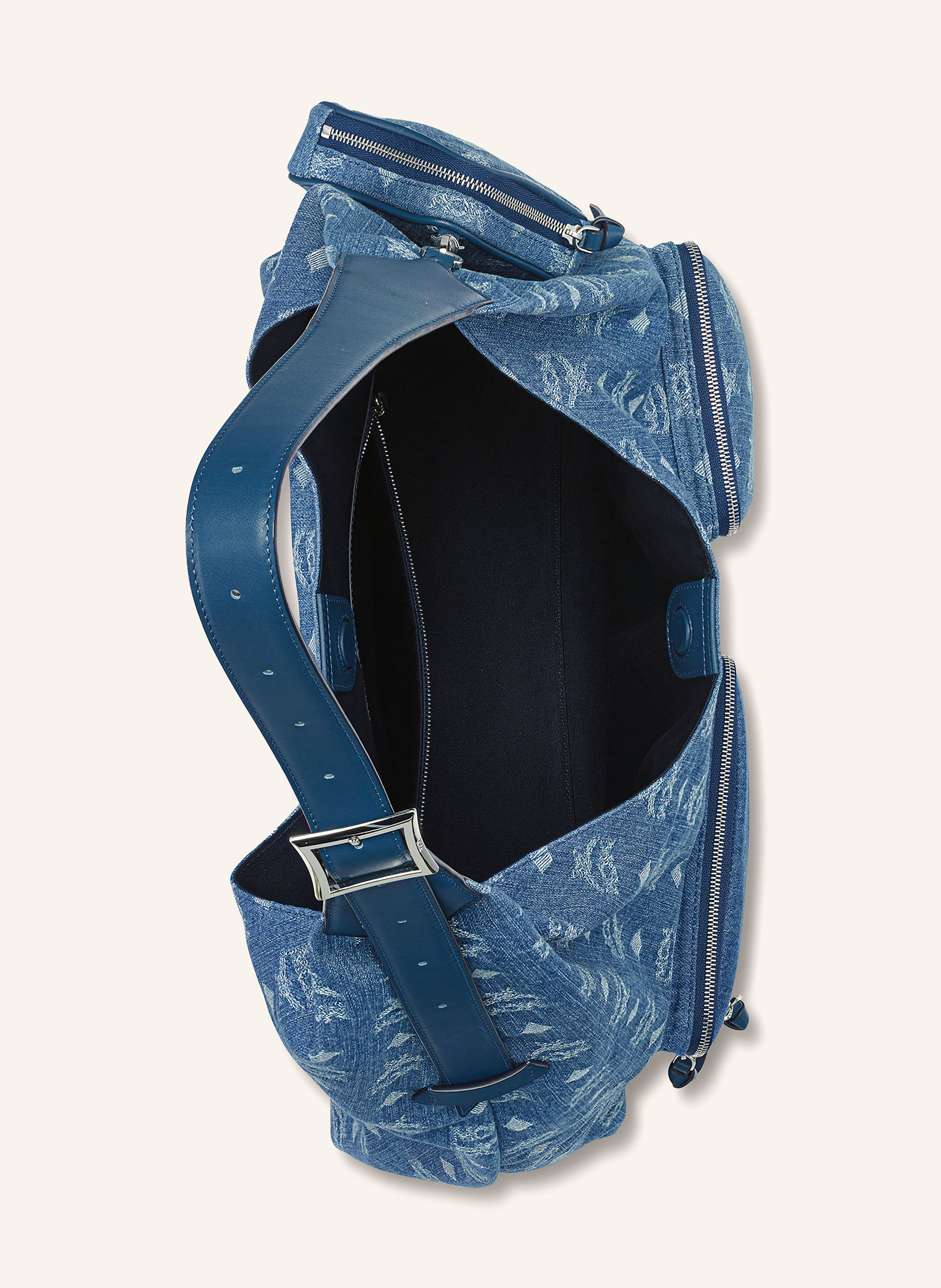 Thumbnail - Mcm Hobo-Bag Aren Xl Mit Pouch blau