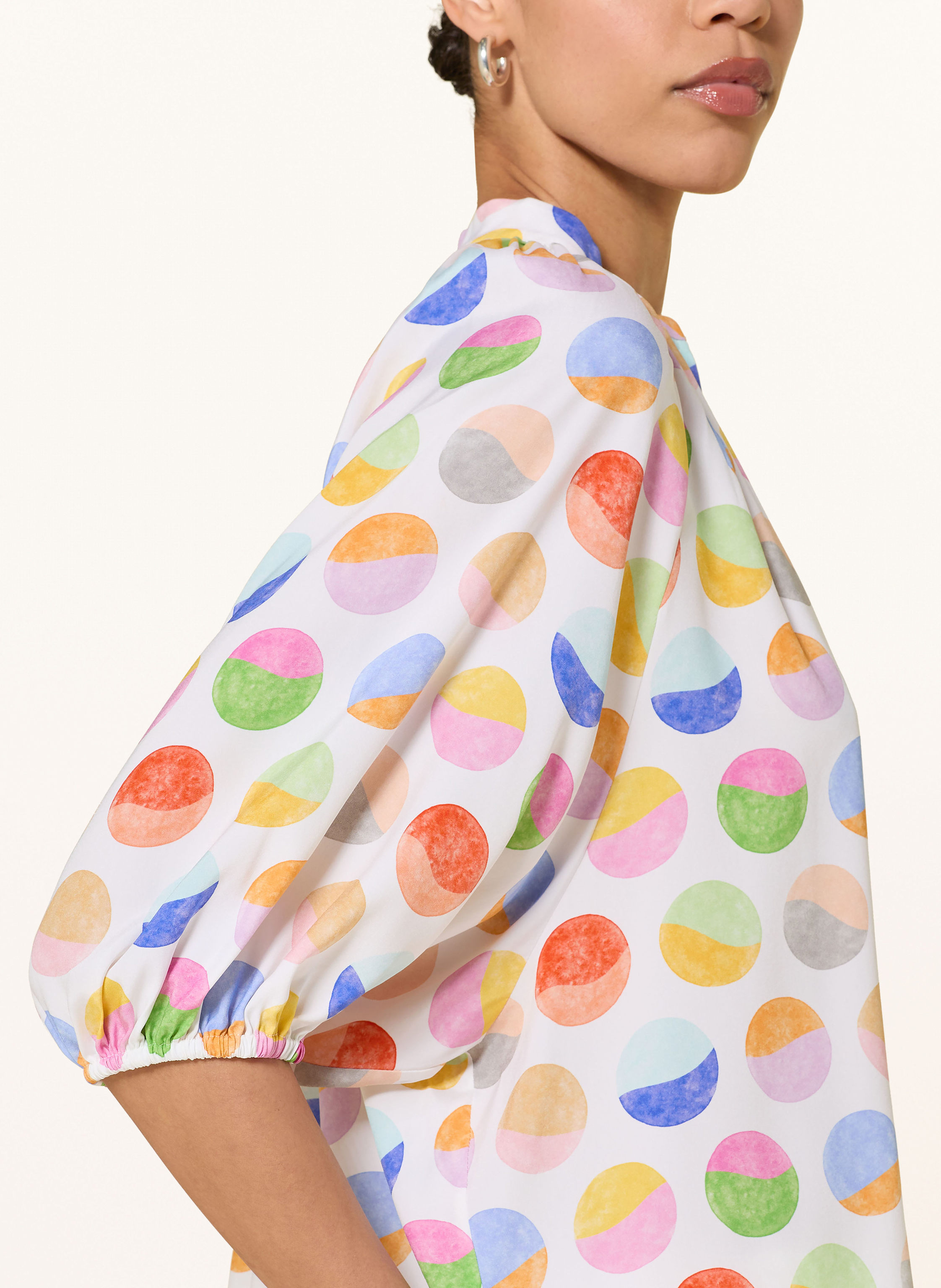 Thumbnail - Herzen's Angelegenheit Blusenshirt Aus Seide Mit 3/4-Arm rosa