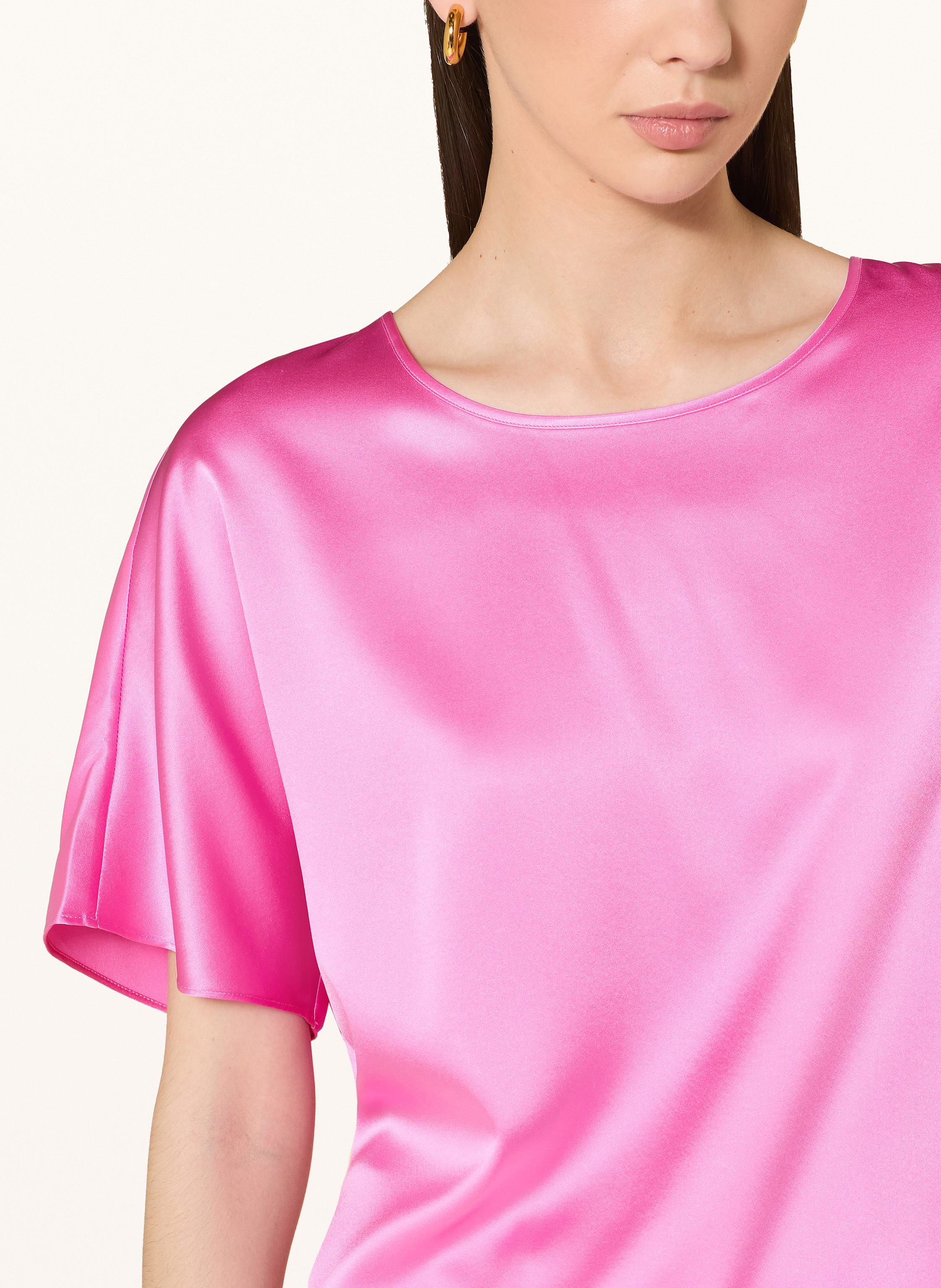 Thumbnail - Herzen's Angelegenheit Blusenshirt Aus Seide pink