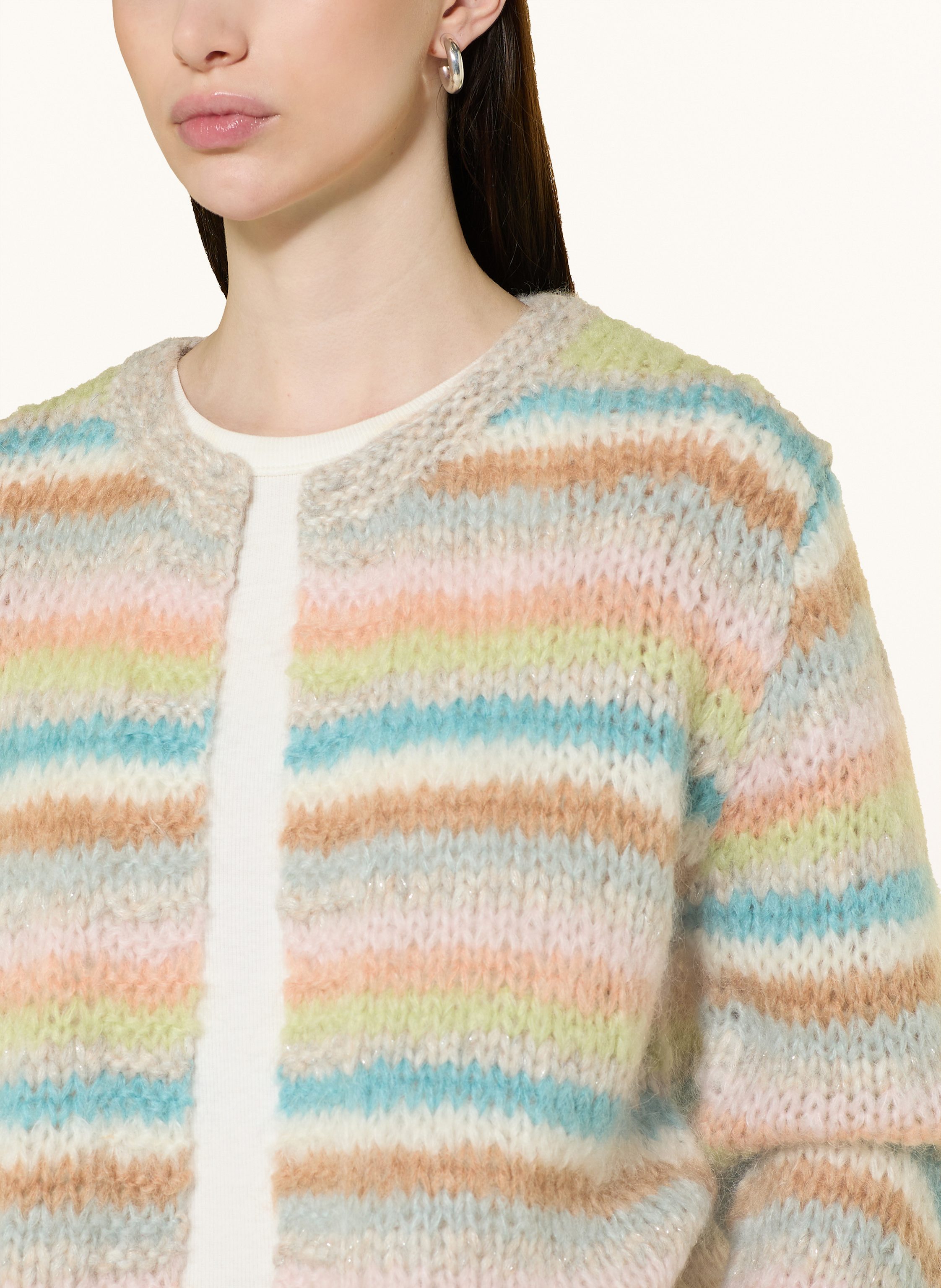 Thumbnail - Herzen's Angelegenheit Strickhülle Mit Mohair beige