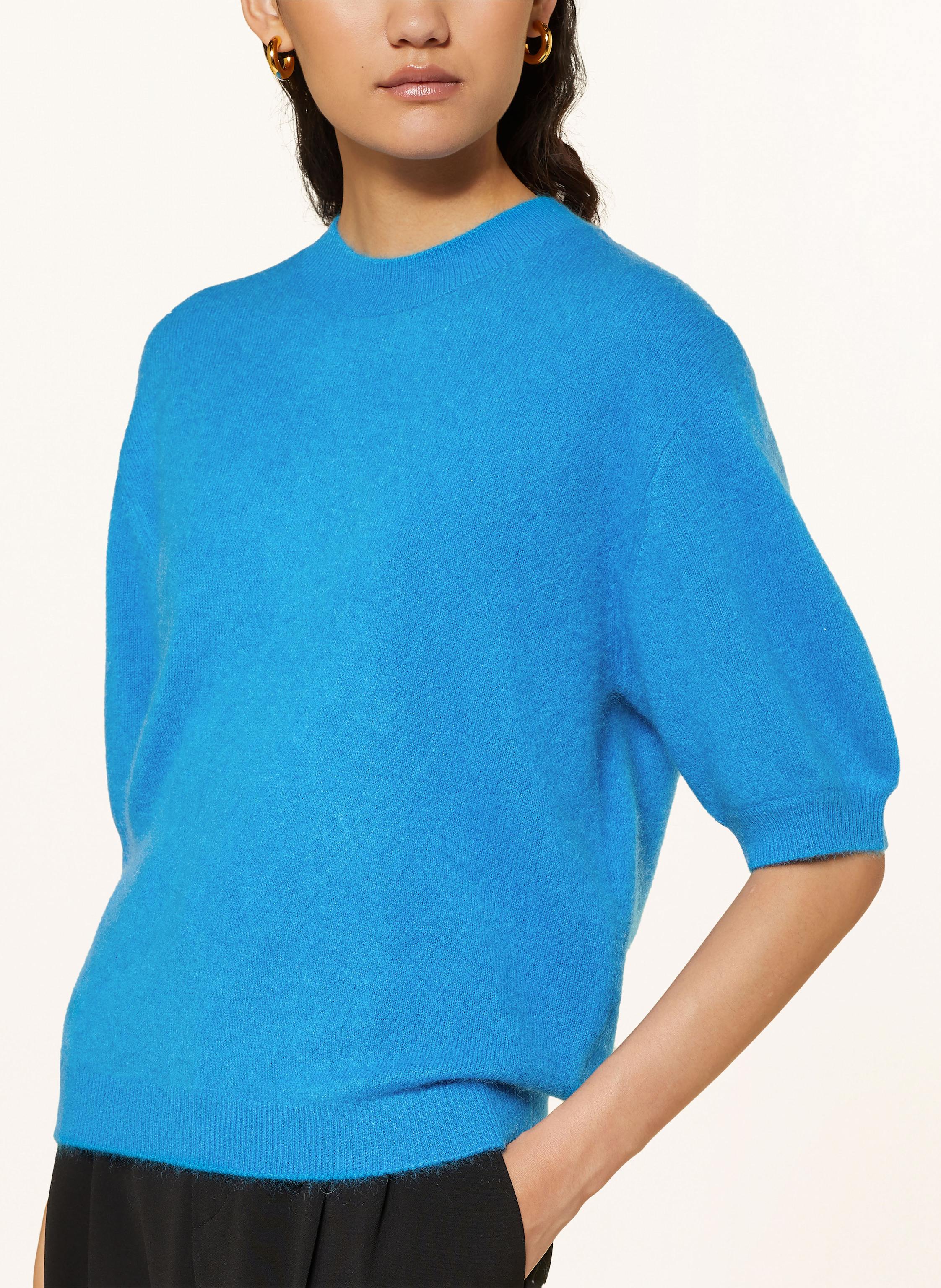 Thumbnail - Herzen's Angelegenheit Strickshirt Aus Cashmere blau