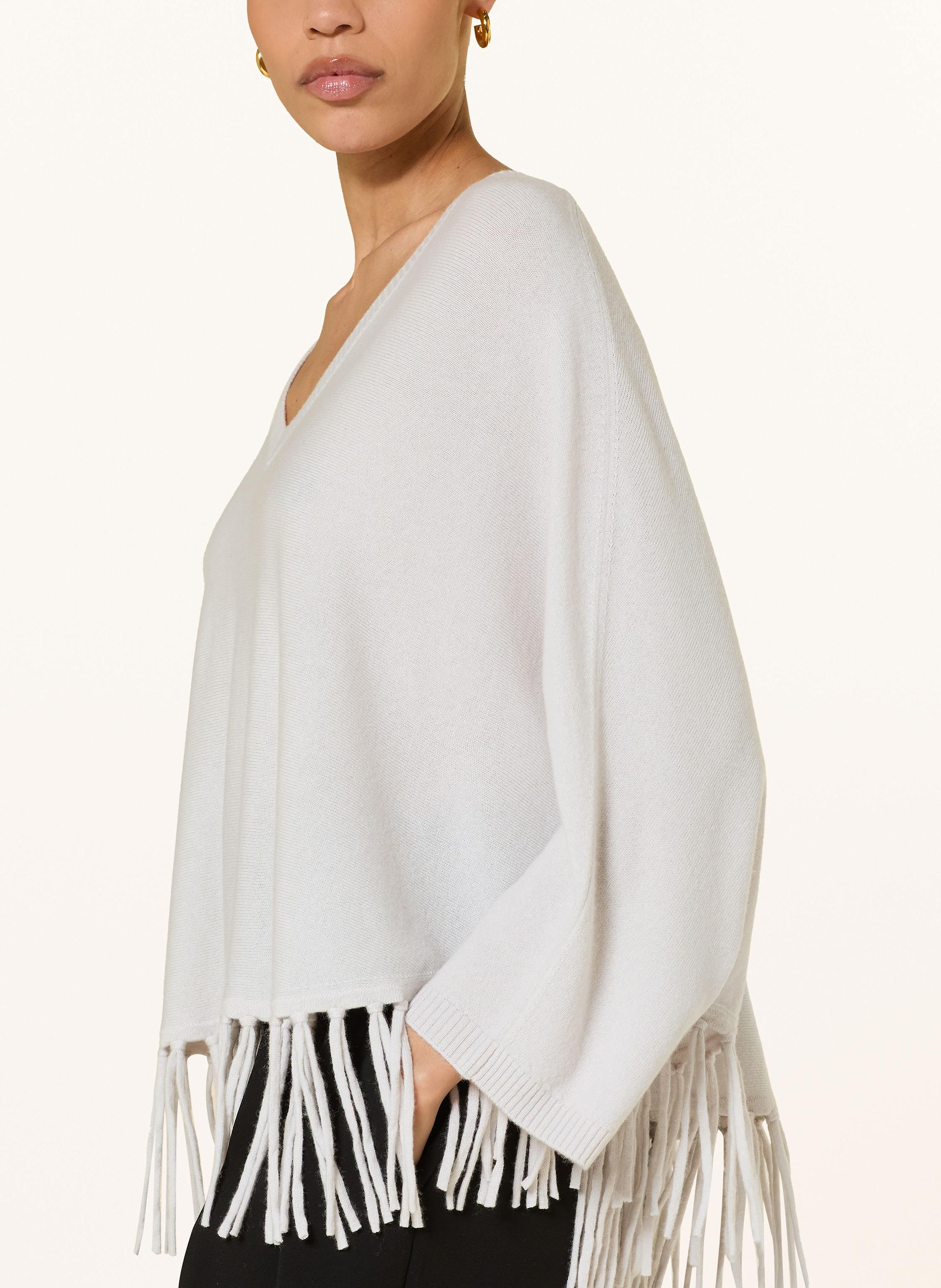 Thumbnail - Herzen's Angelegenheit Poncho Mit Cashmere grau