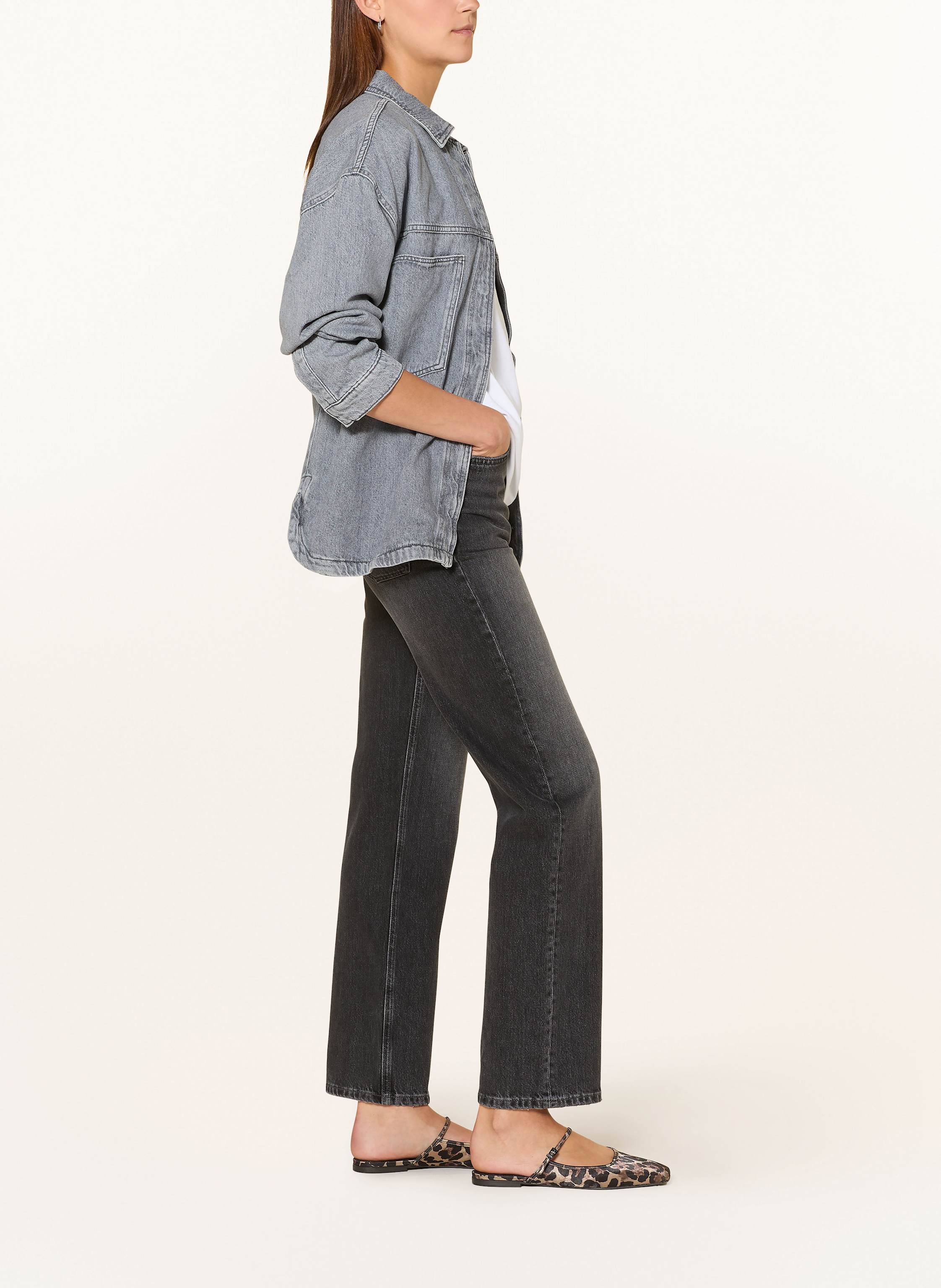 Thumbnail - Pnts Straight Jeans The Skater grau