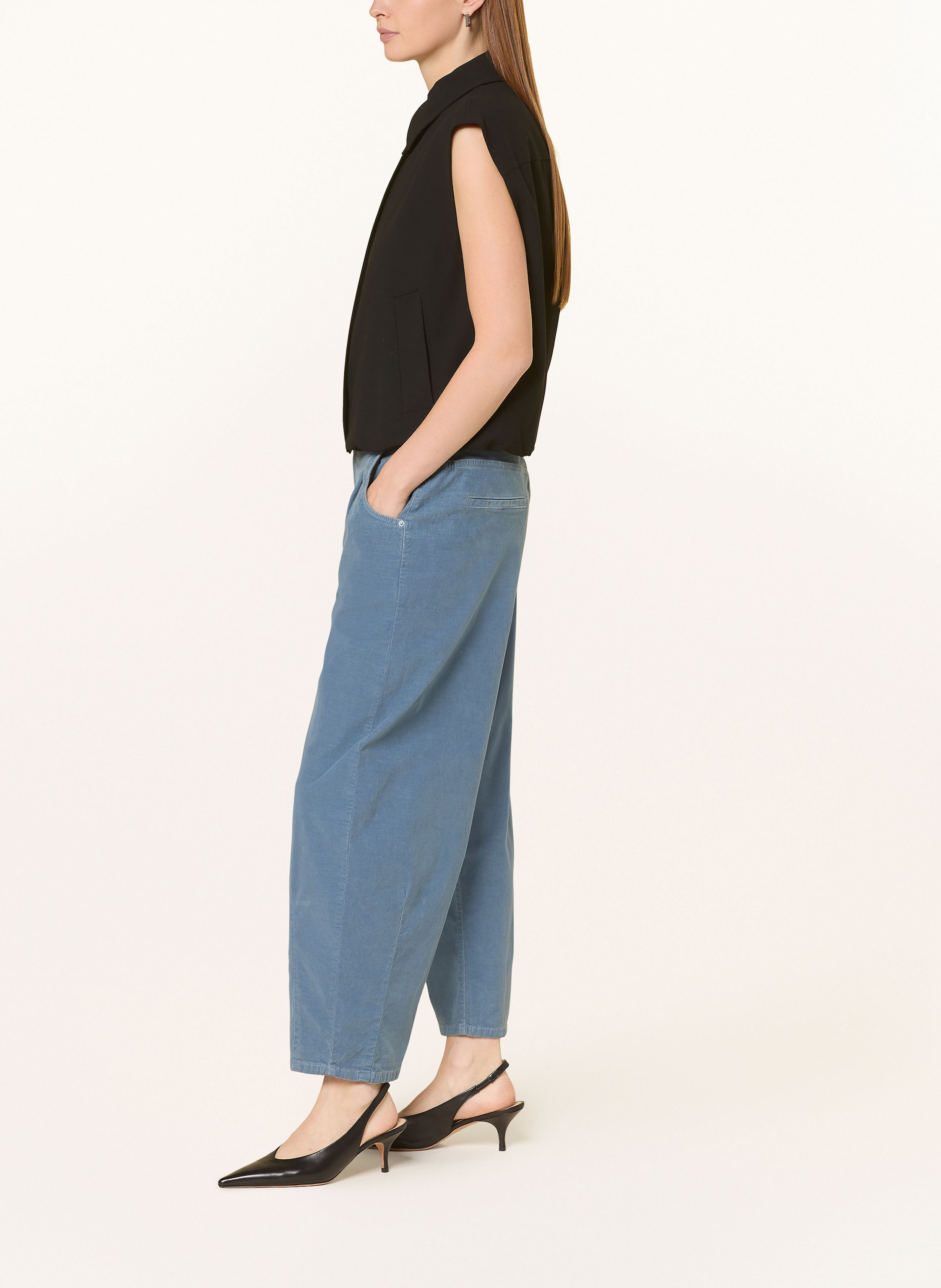 Thumbnail - Pnts Barrel Jeans The O Shape blau