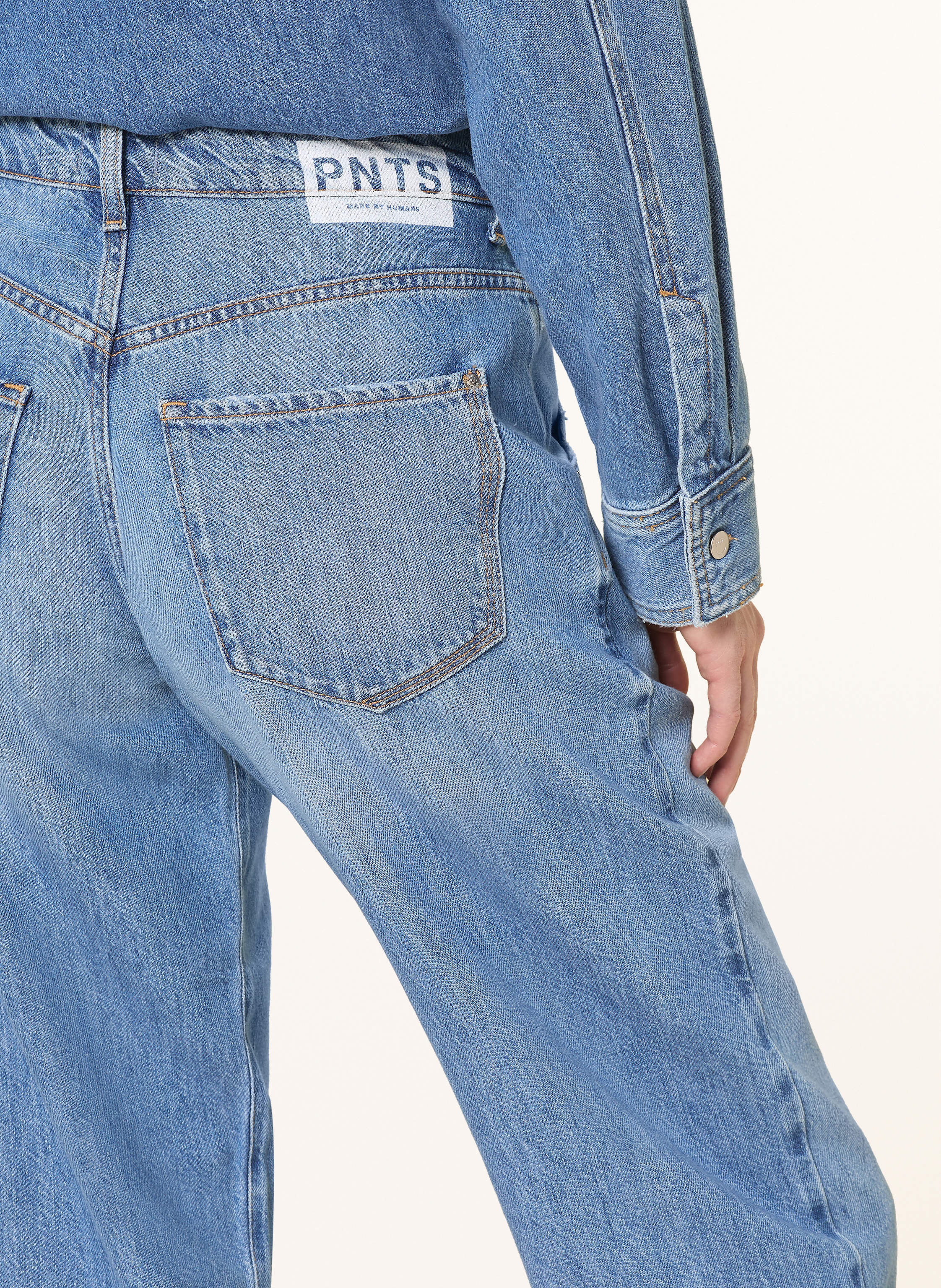 Thumbnail - Pnts Barrel Jeans The O Shape blau