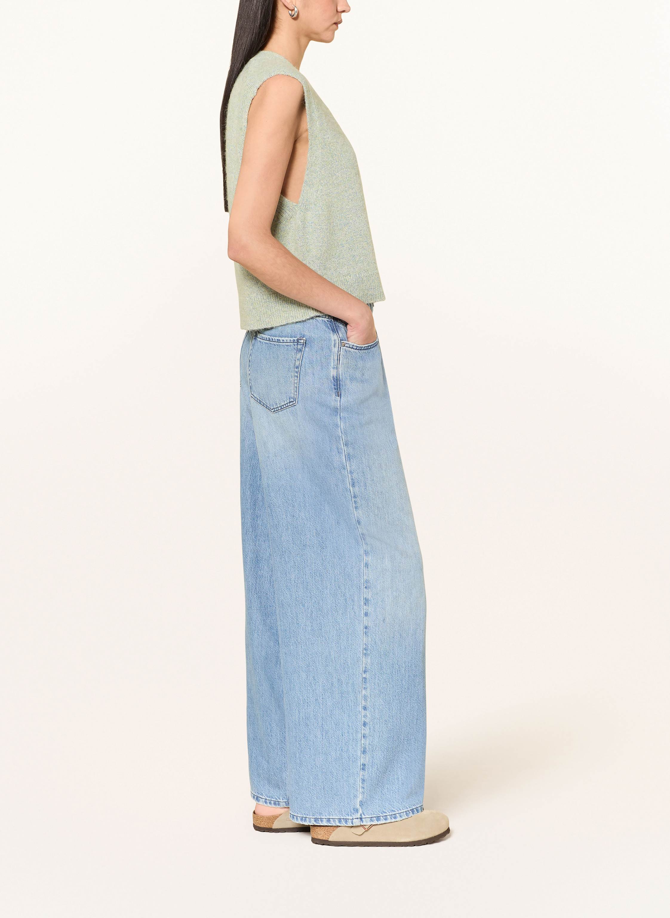 Thumbnail - Pnts Wide Leg Jeans The Gent blau