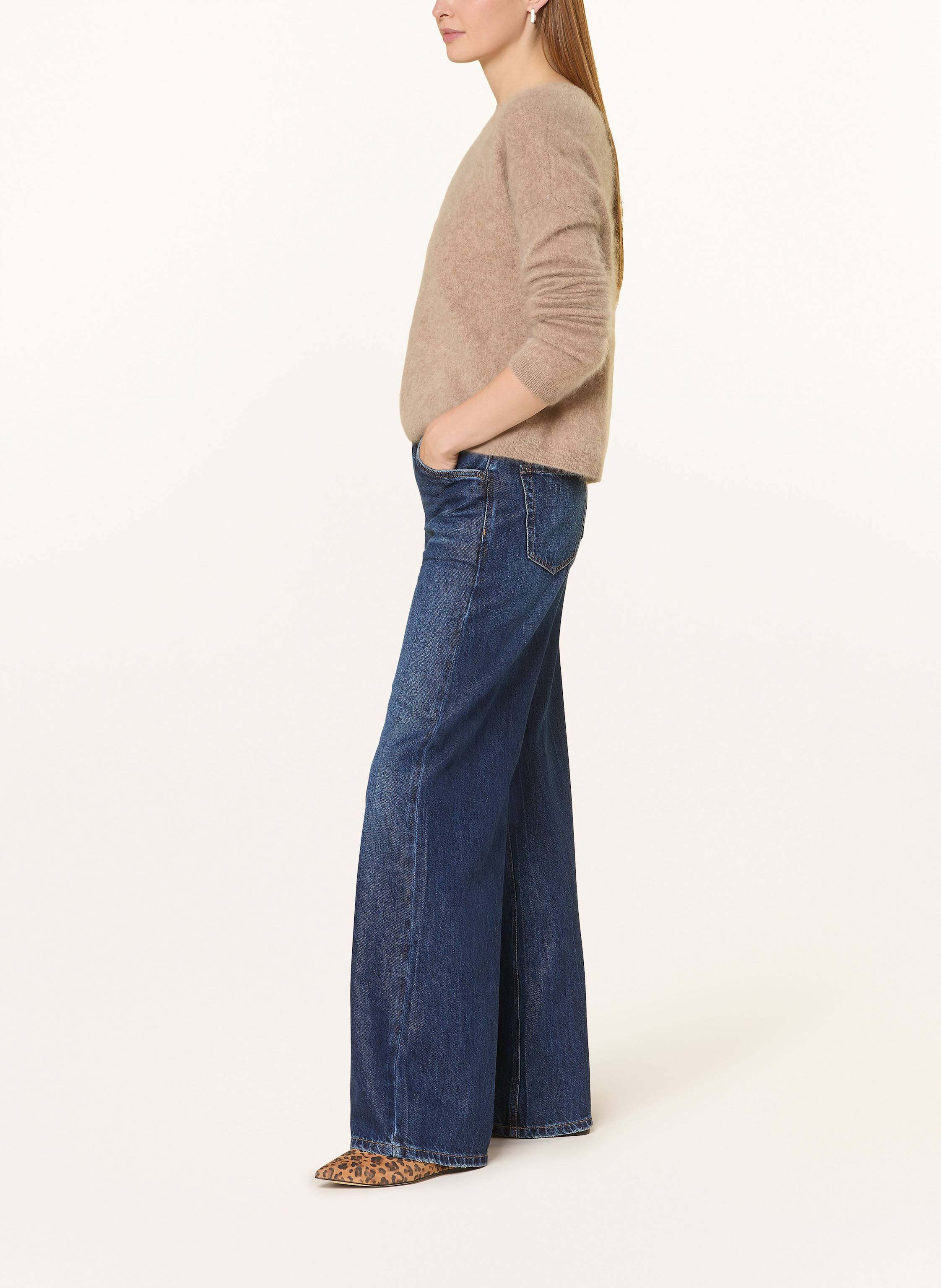 Thumbnail - Pnts Wide Leg Jeans The Raver blau