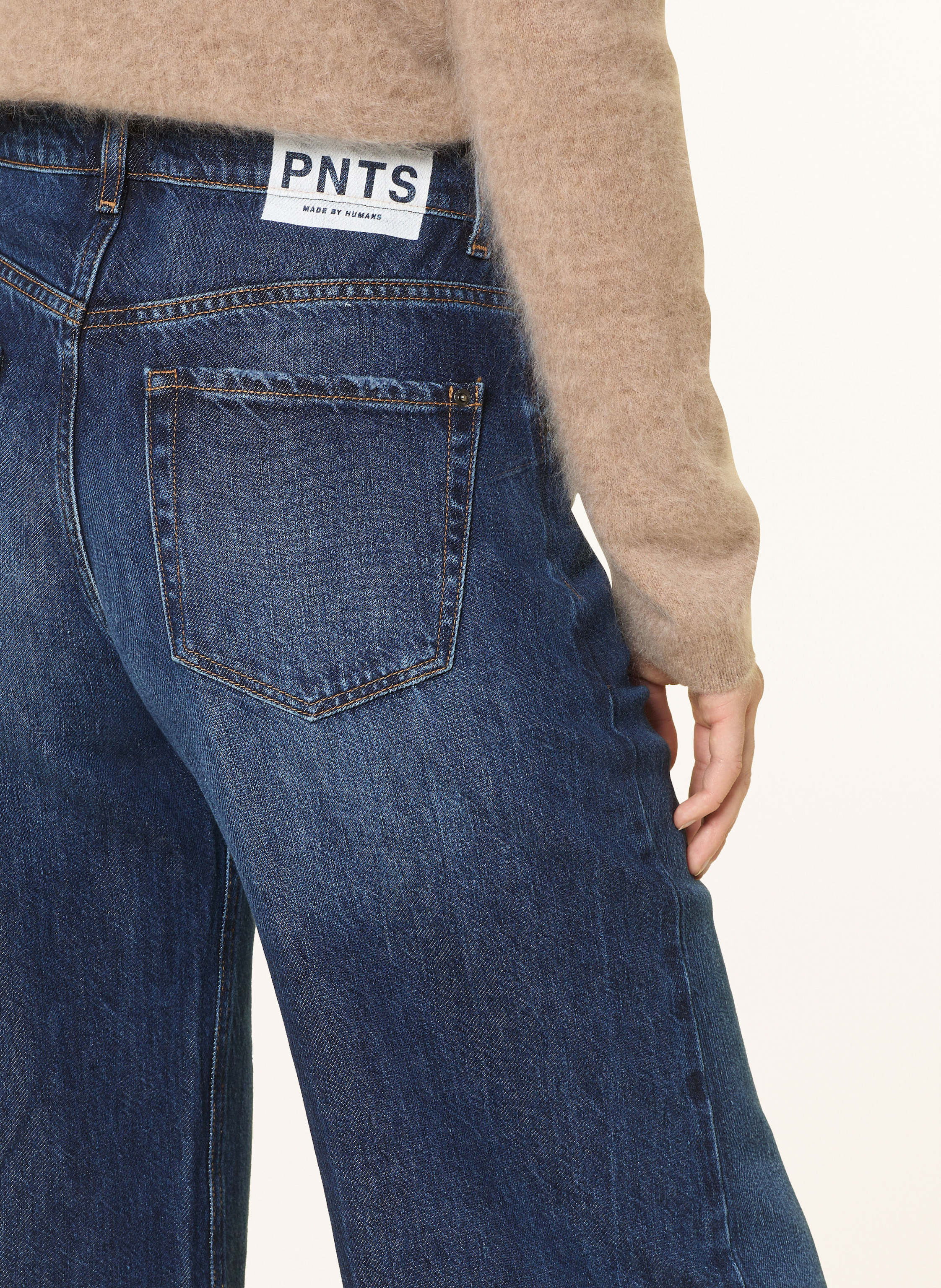 Thumbnail - Pnts Wide Leg Jeans The Raver blau