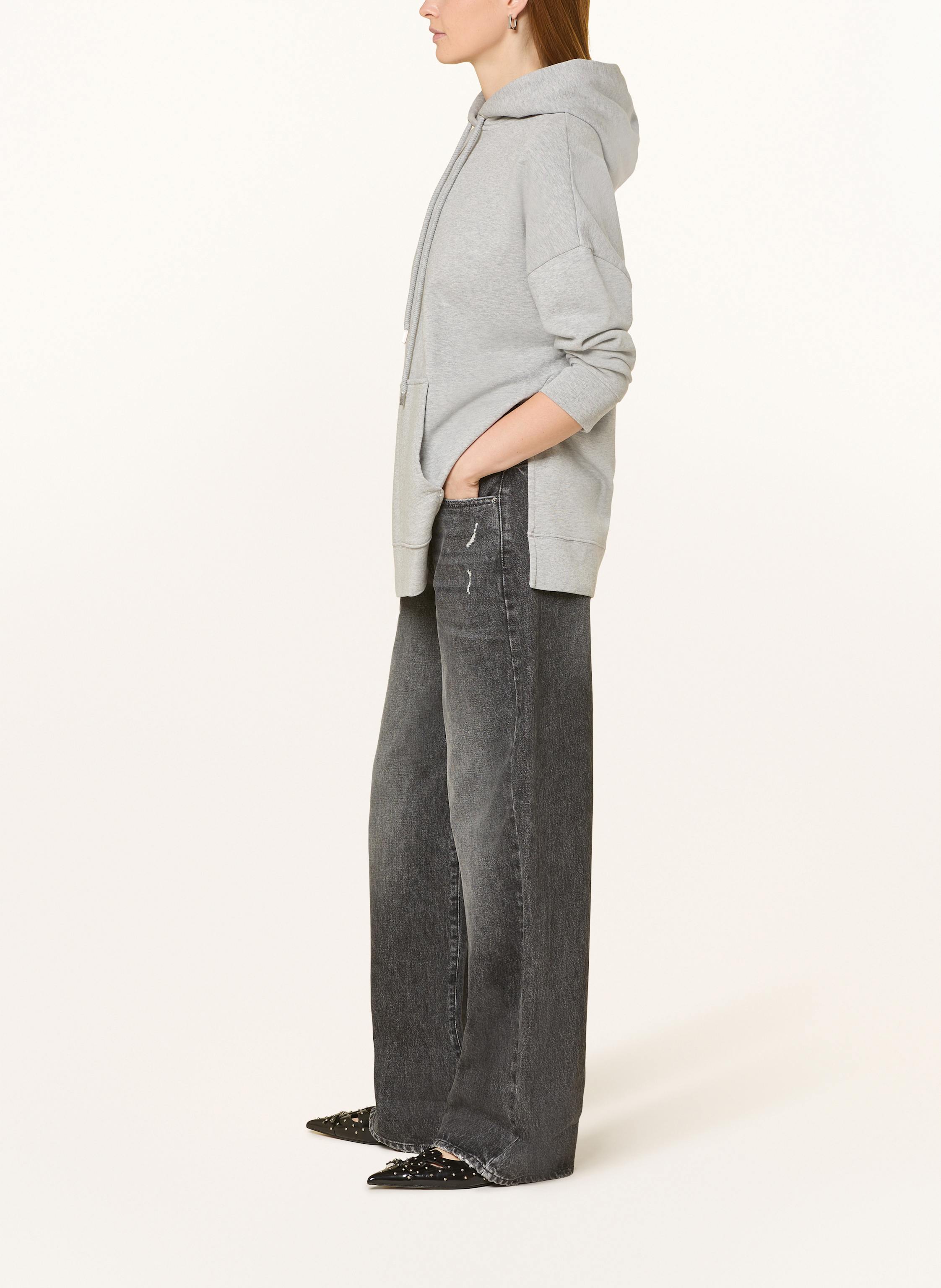 Thumbnail - Pnts Wide Leg Jeans The Loose grau