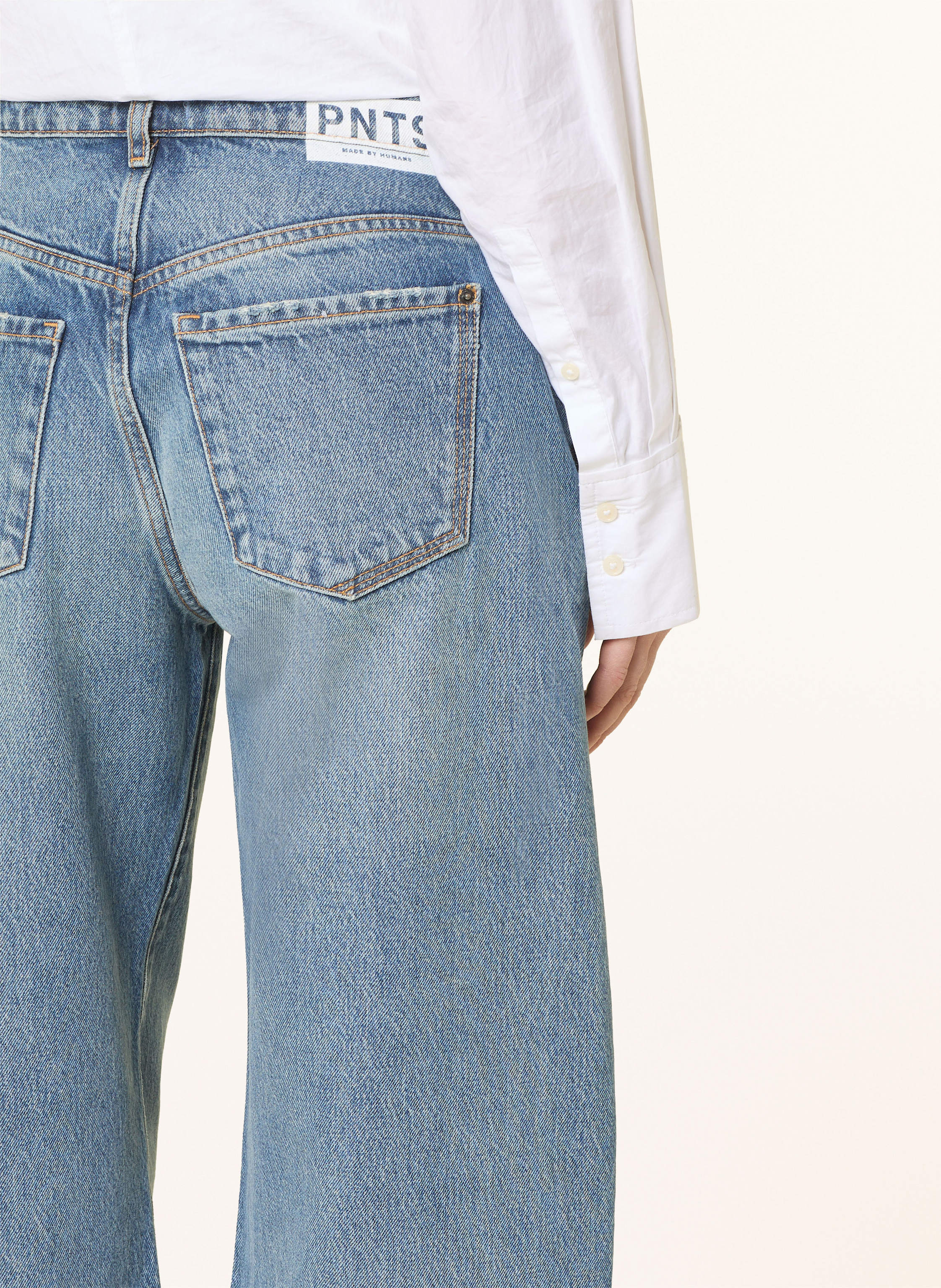 Thumbnail - Pnts Wide Leg Jeans The Loose blau