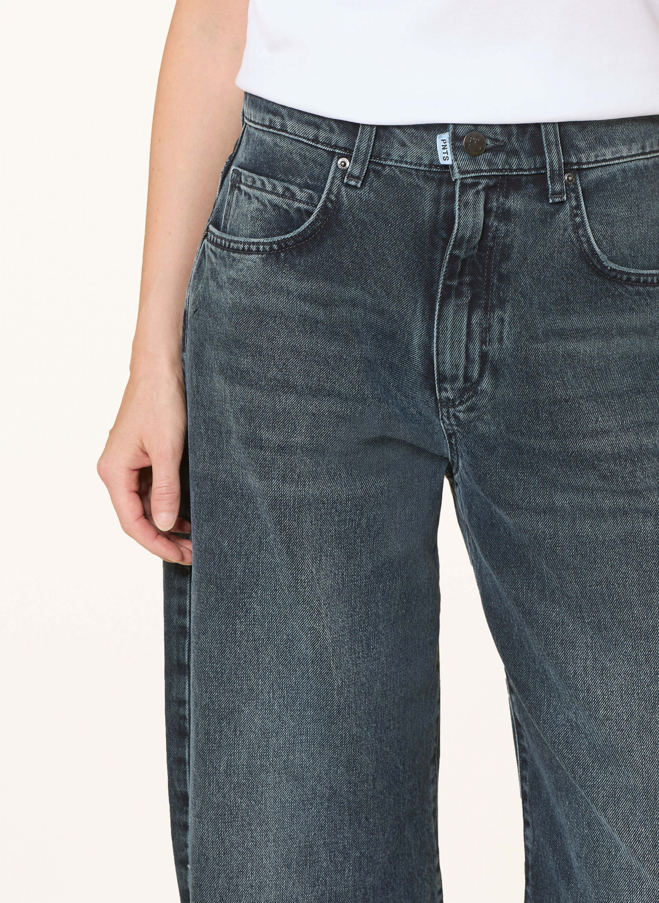 Thumbnail - Pnts Wide Leg Jeans The Loose blau