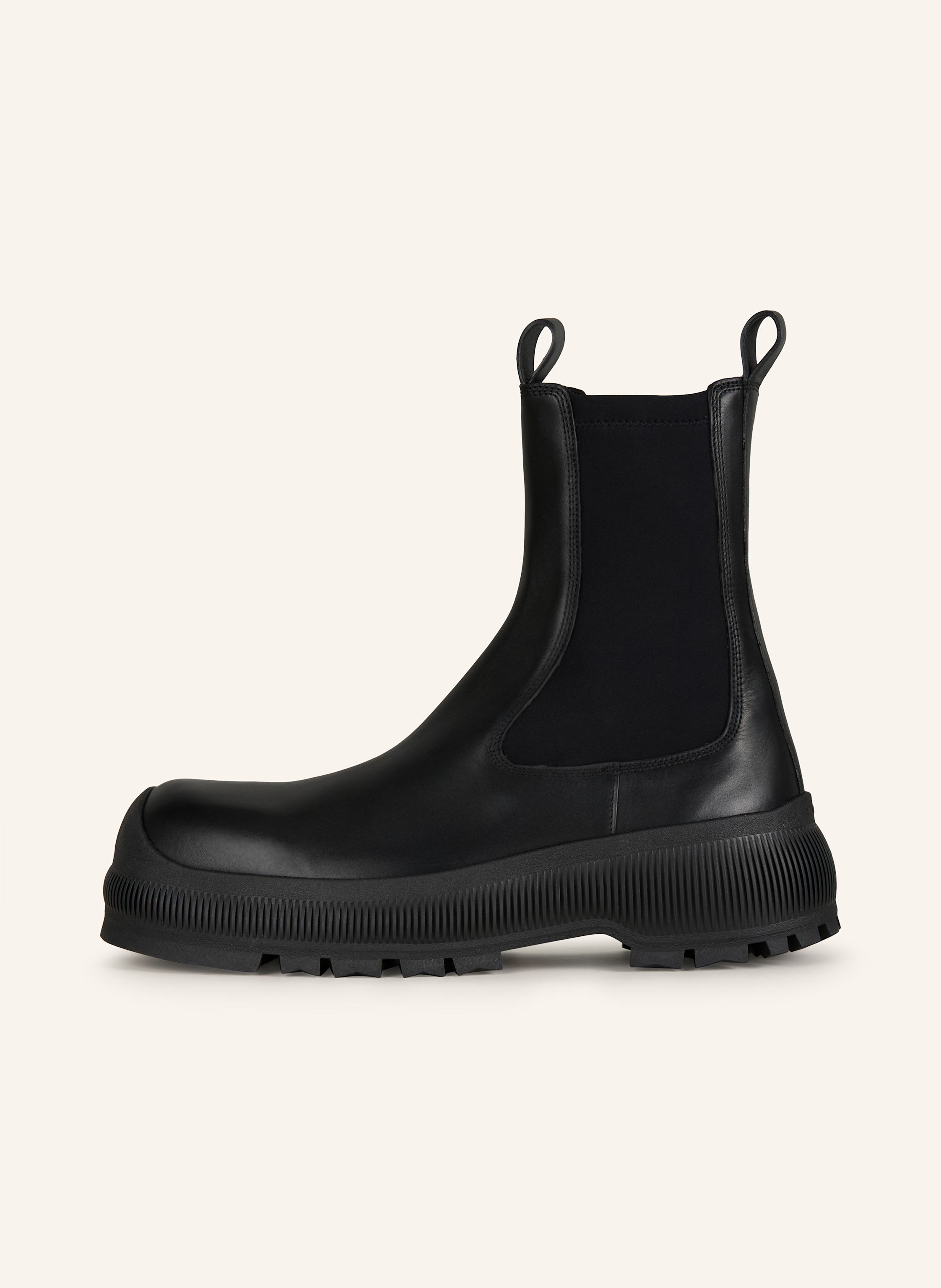 Thumbnail - Jil Sander Chelsea-Boots schwarz