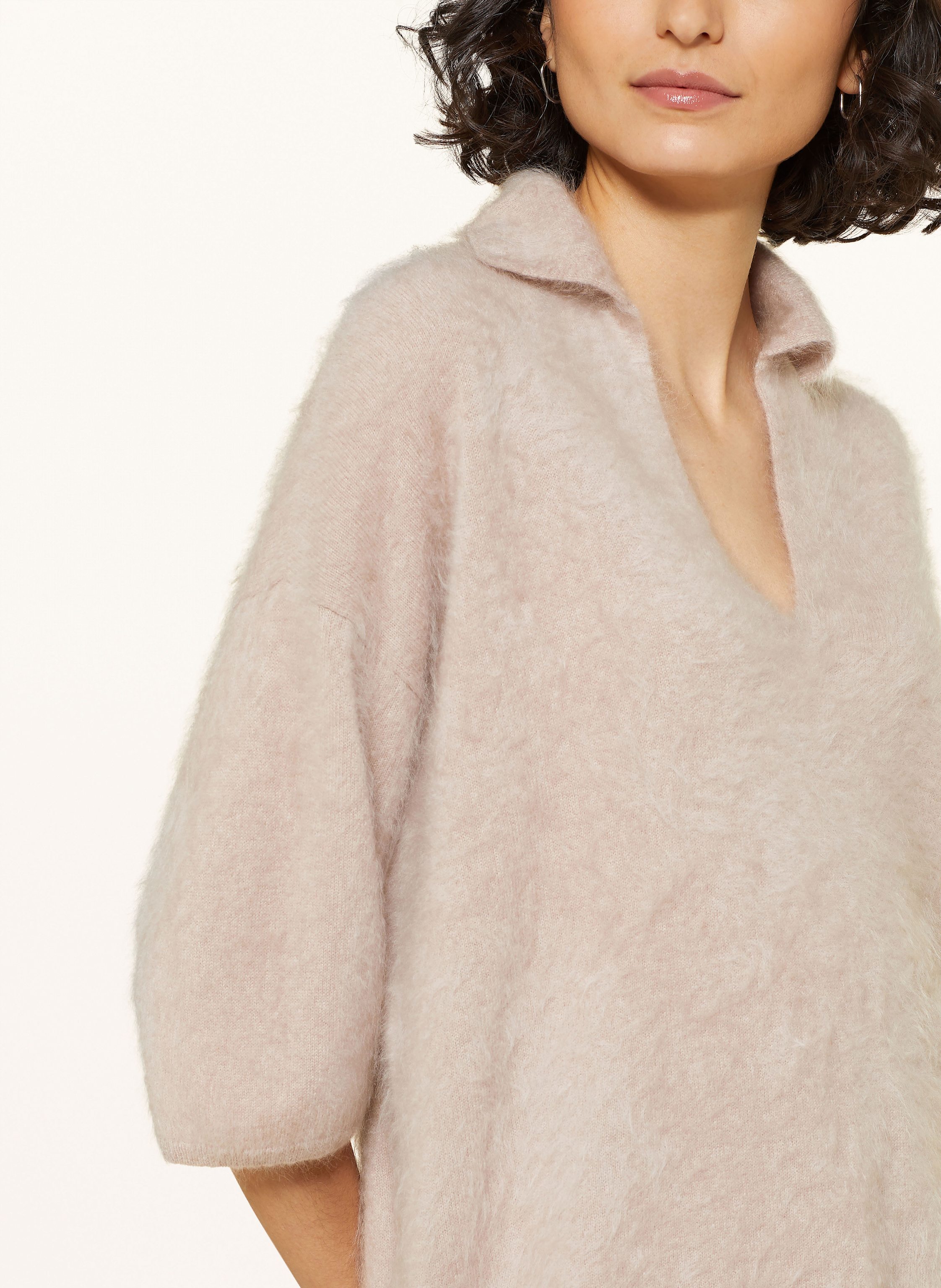 Thumbnail - Sminfinity Strickshirt Aus Cashmere beige