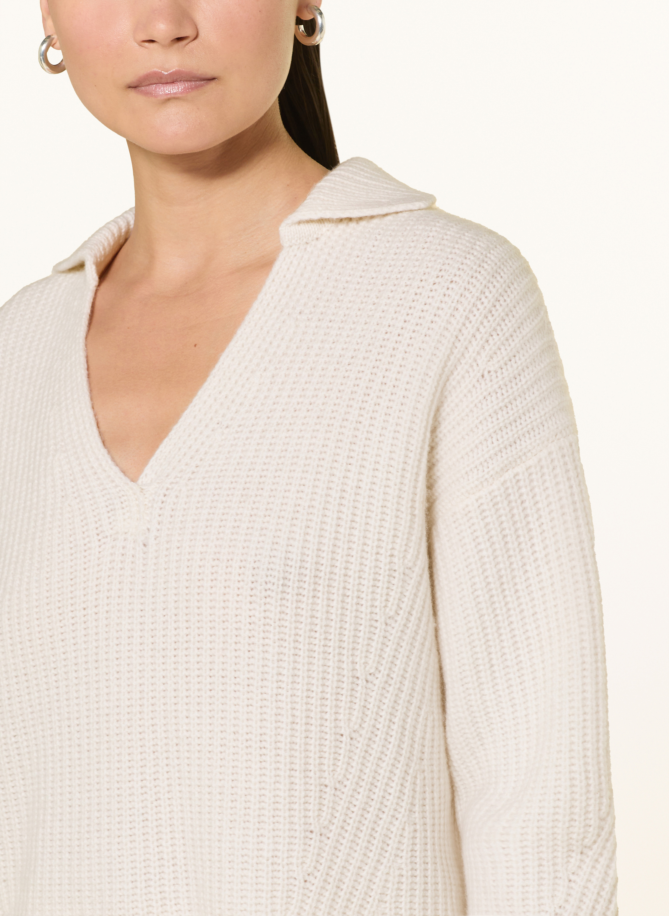 Thumbnail - Sminfinity Cashmere-Pullover weiss