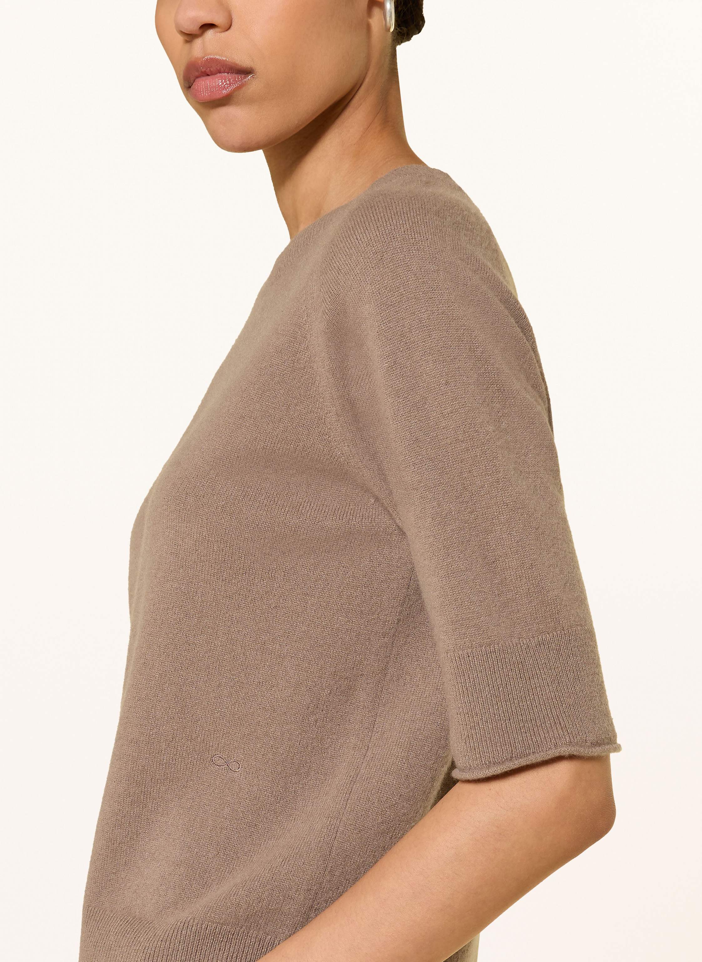 Thumbnail - Sminfinity Strickshirt Aus Cashmere beige