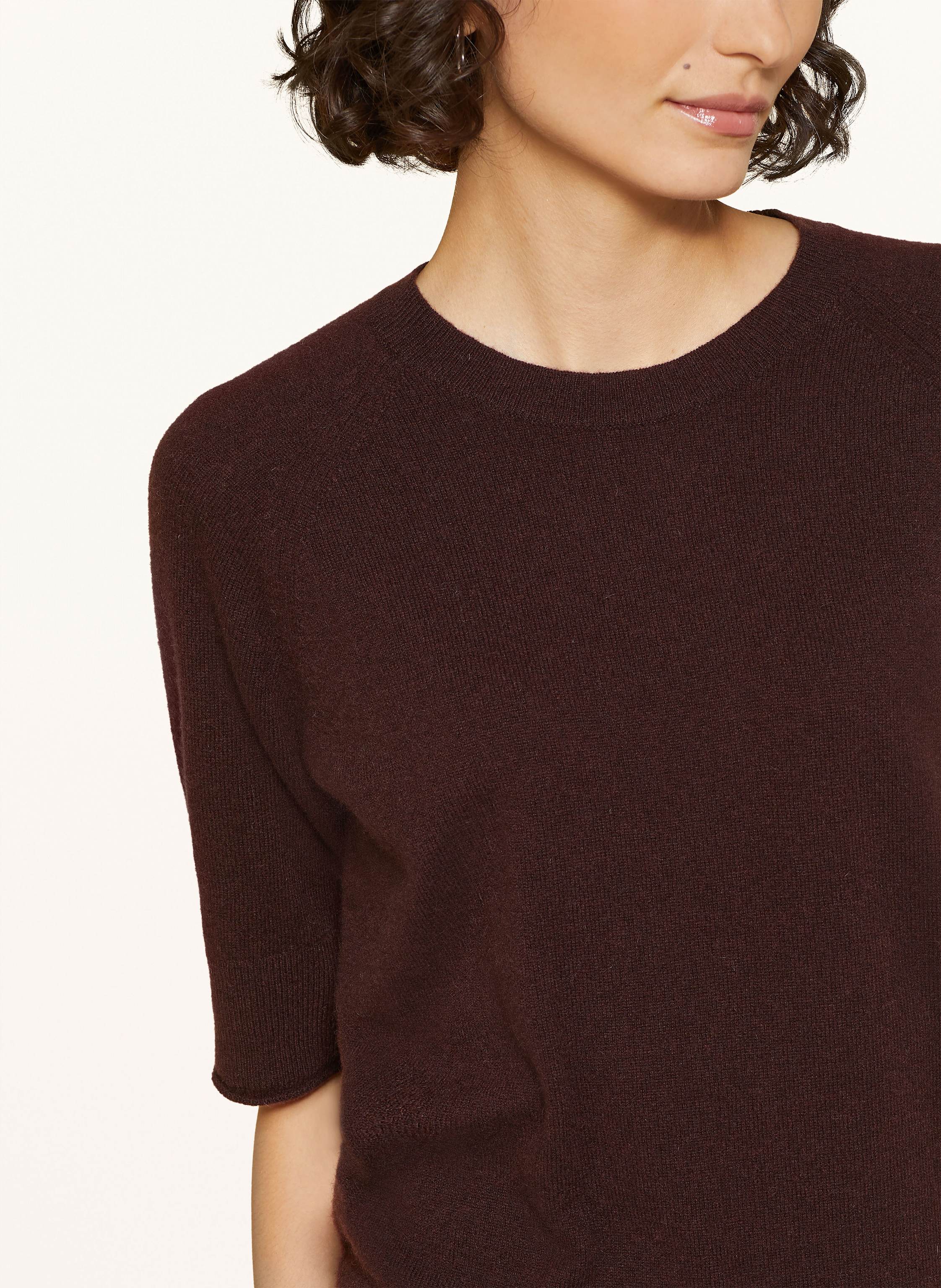 Thumbnail - Sminfinity Strickshirt Aus Cashmere braun