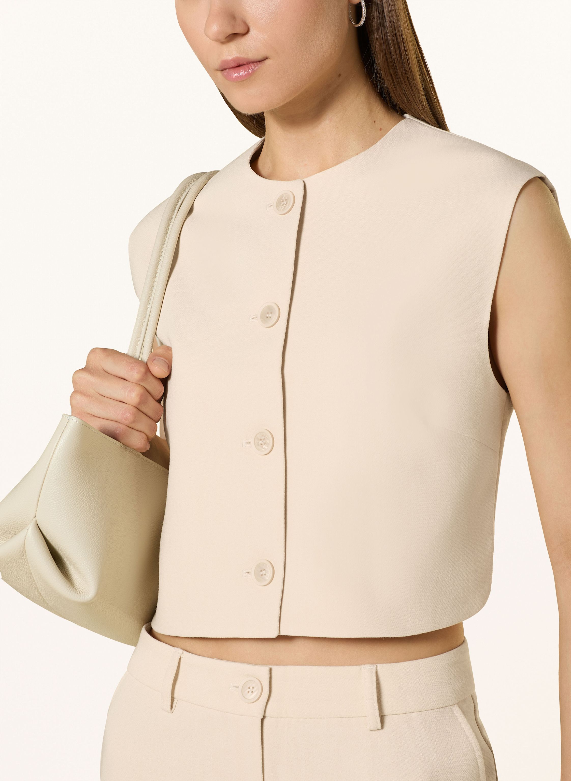 Thumbnail - More & More Blazerweste weiss