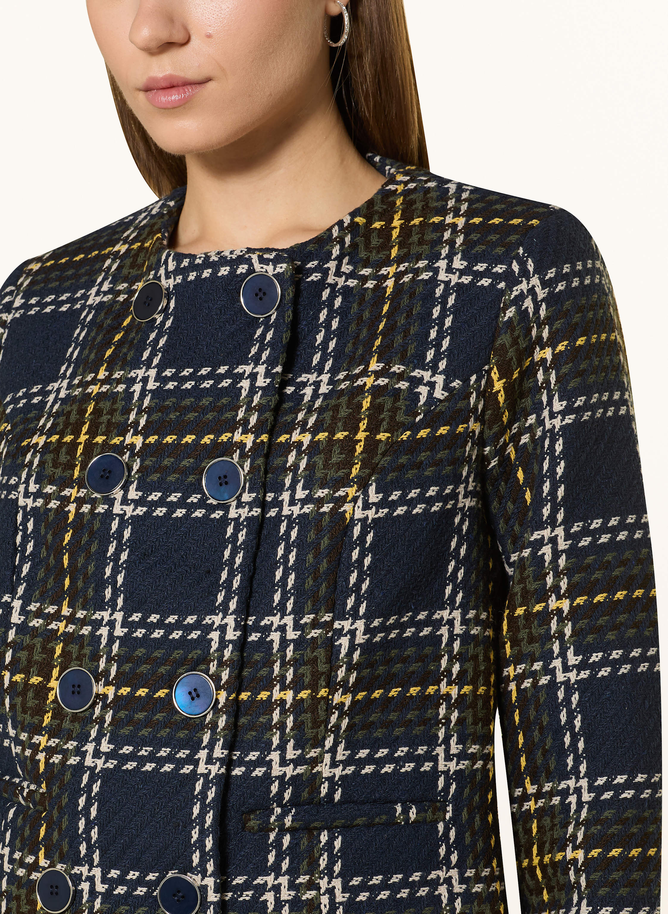 Thumbnail - More & More Kastenjacke blau