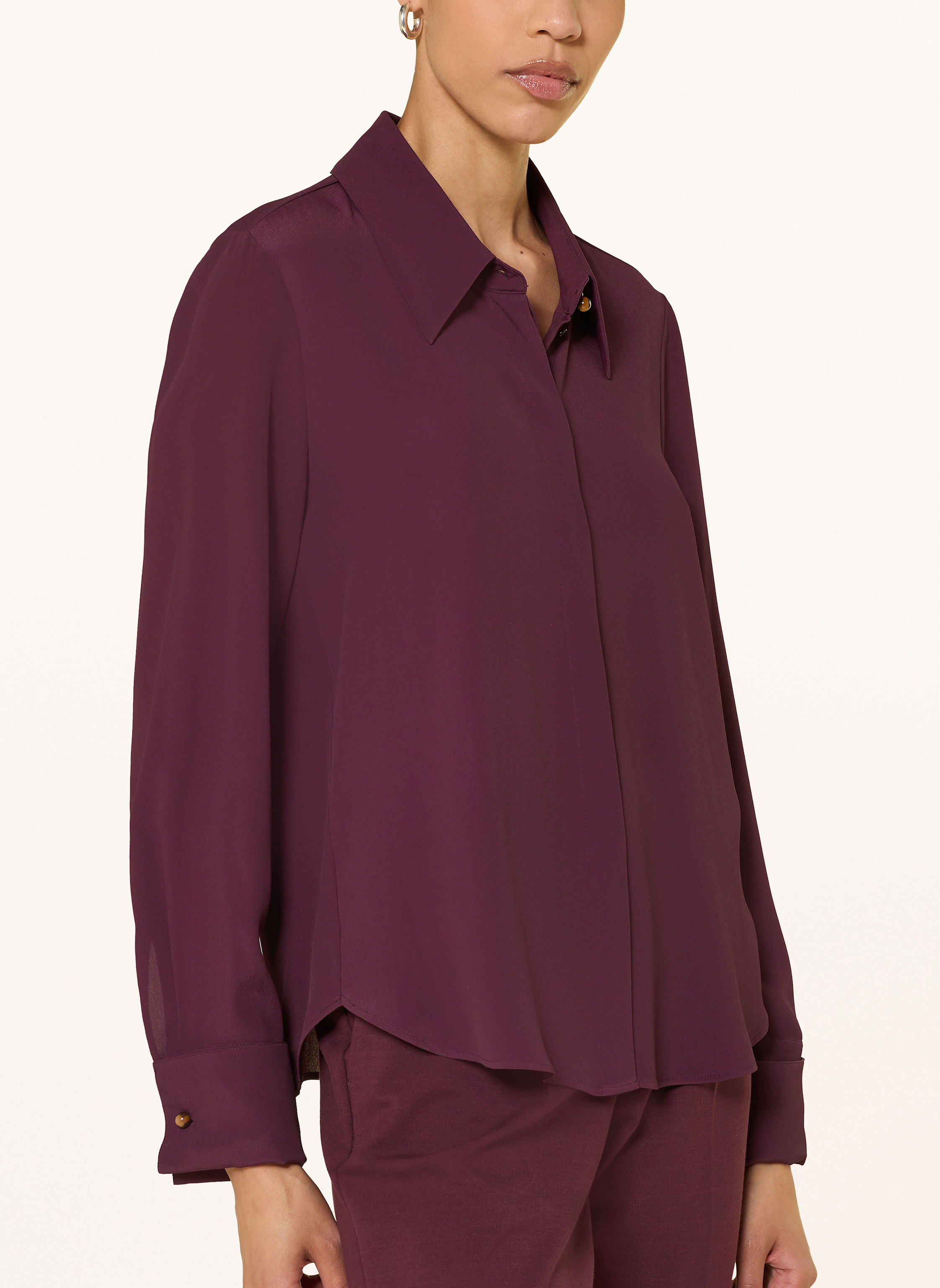 Thumbnail - Luisa Cerano Hemdbluse Mit Seide rot