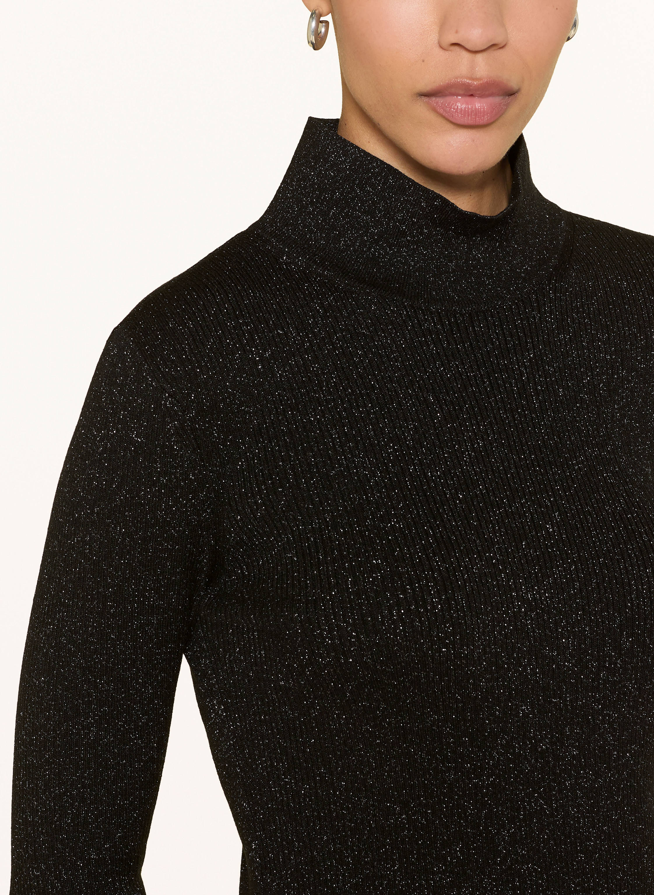 Thumbnail - Luisa Cerano Pullover Mit Glitzergarn schwarz