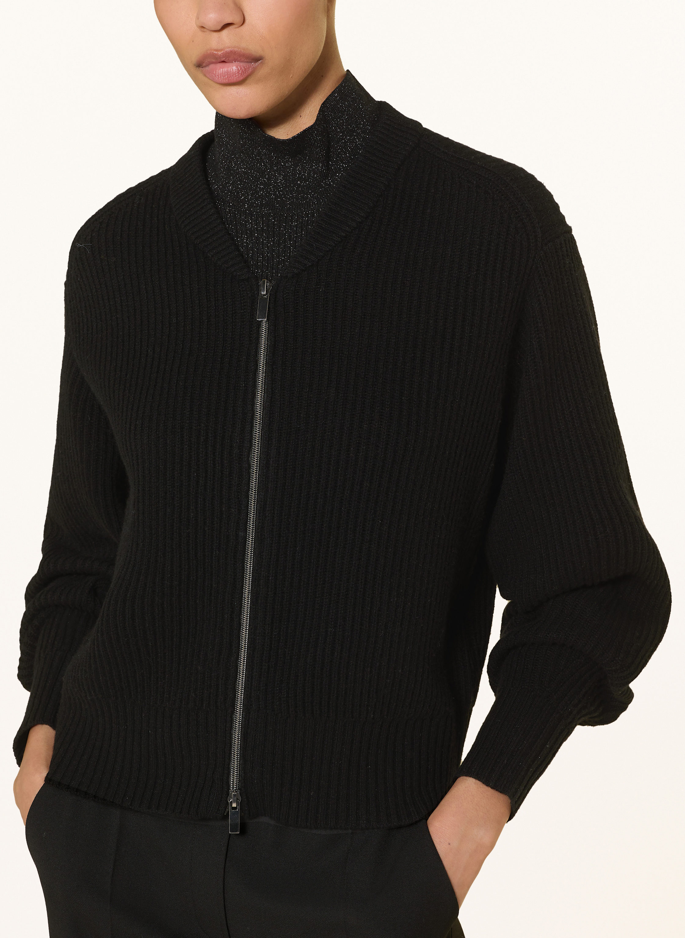 Thumbnail - Luisa Cerano Strickjacke schwarz