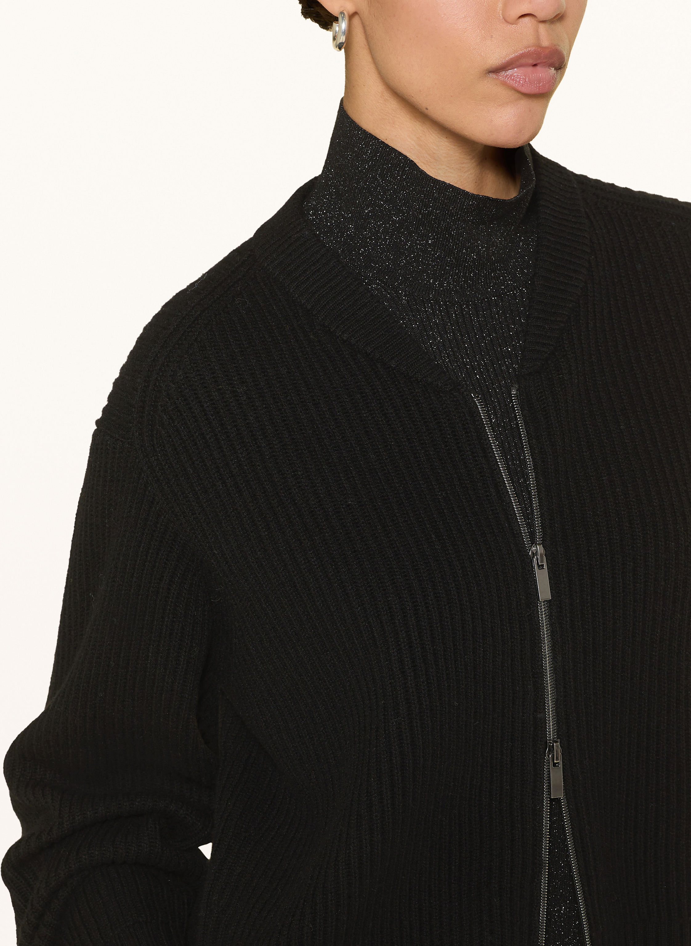 Thumbnail - Luisa Cerano Strickjacke schwarz