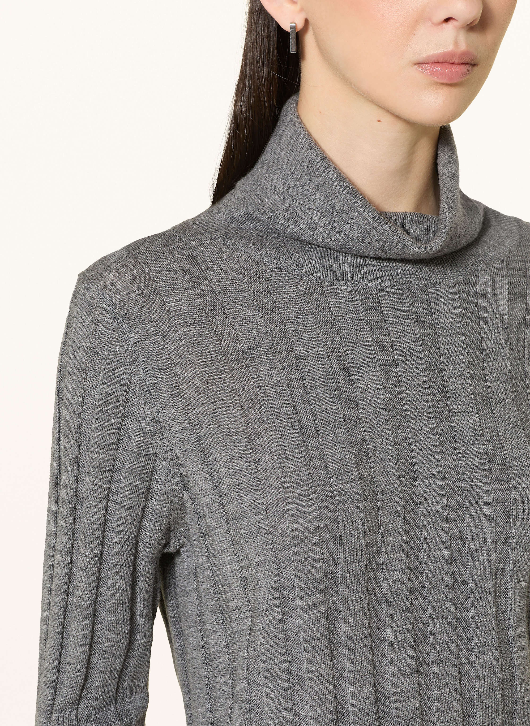 Thumbnail - Sem Per Lei Rollkragenpullover grau