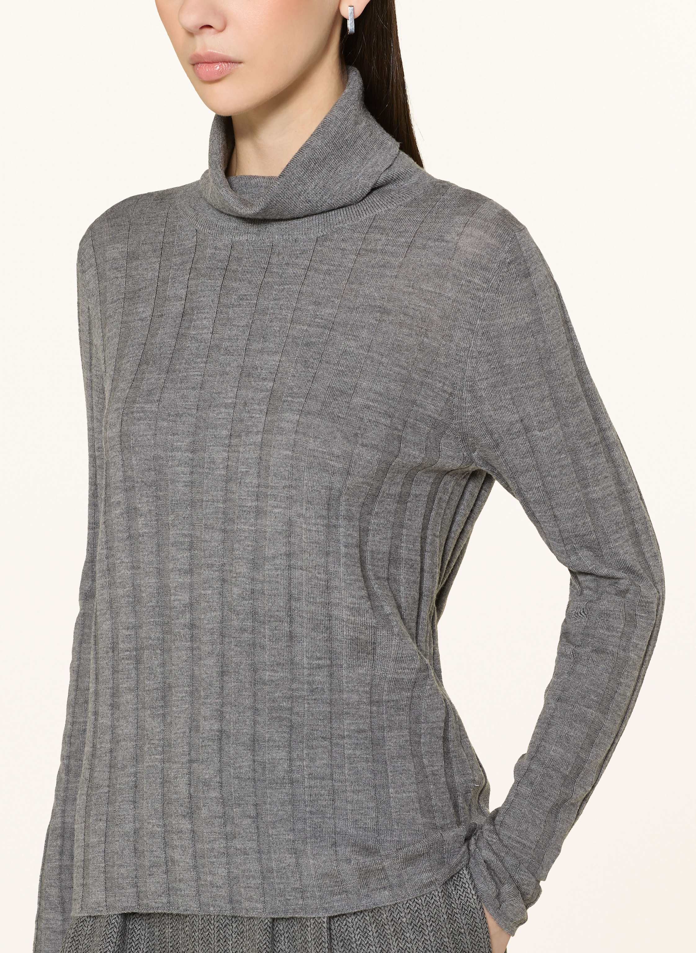 Thumbnail - Sem Per Lei Rollkragenpullover grau