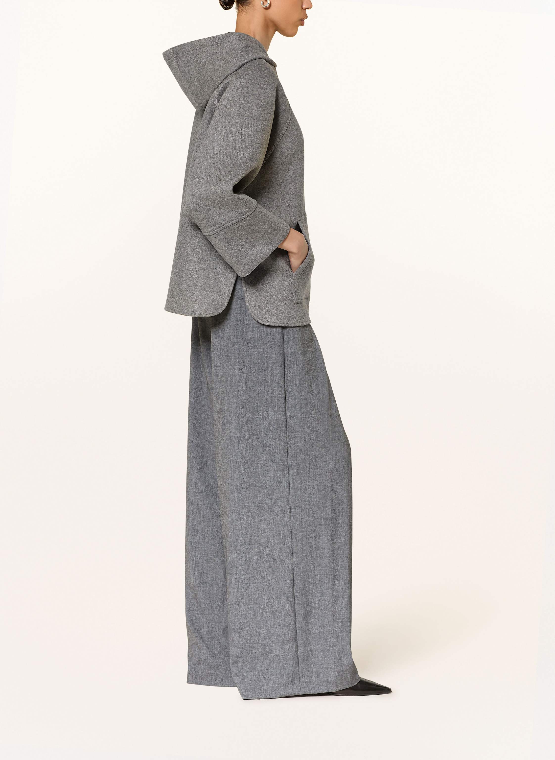 Thumbnail - Sem Per Lei Sweatjacke grau