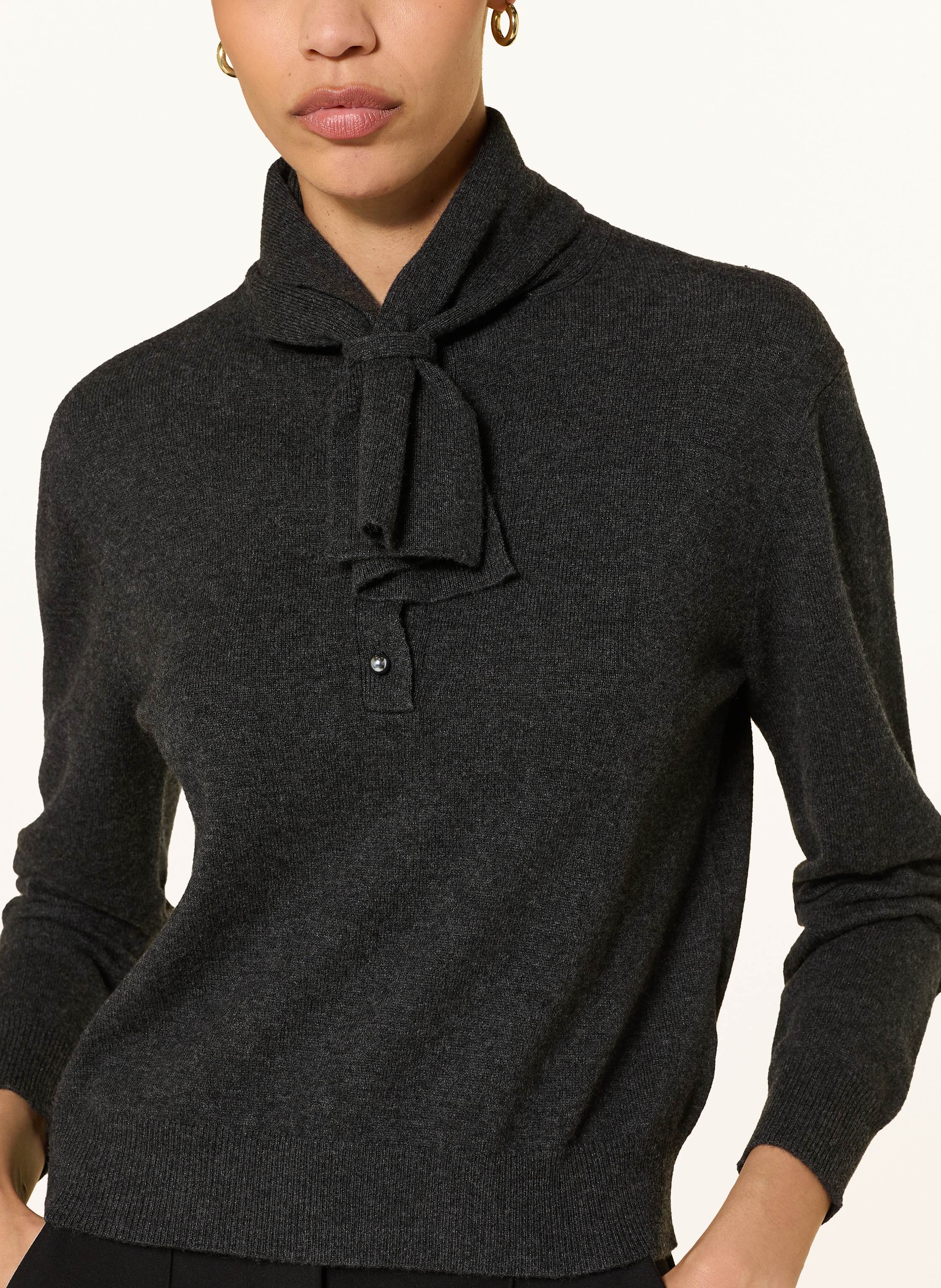 Thumbnail - Sem Per Lei Cashmere-Pullover grau