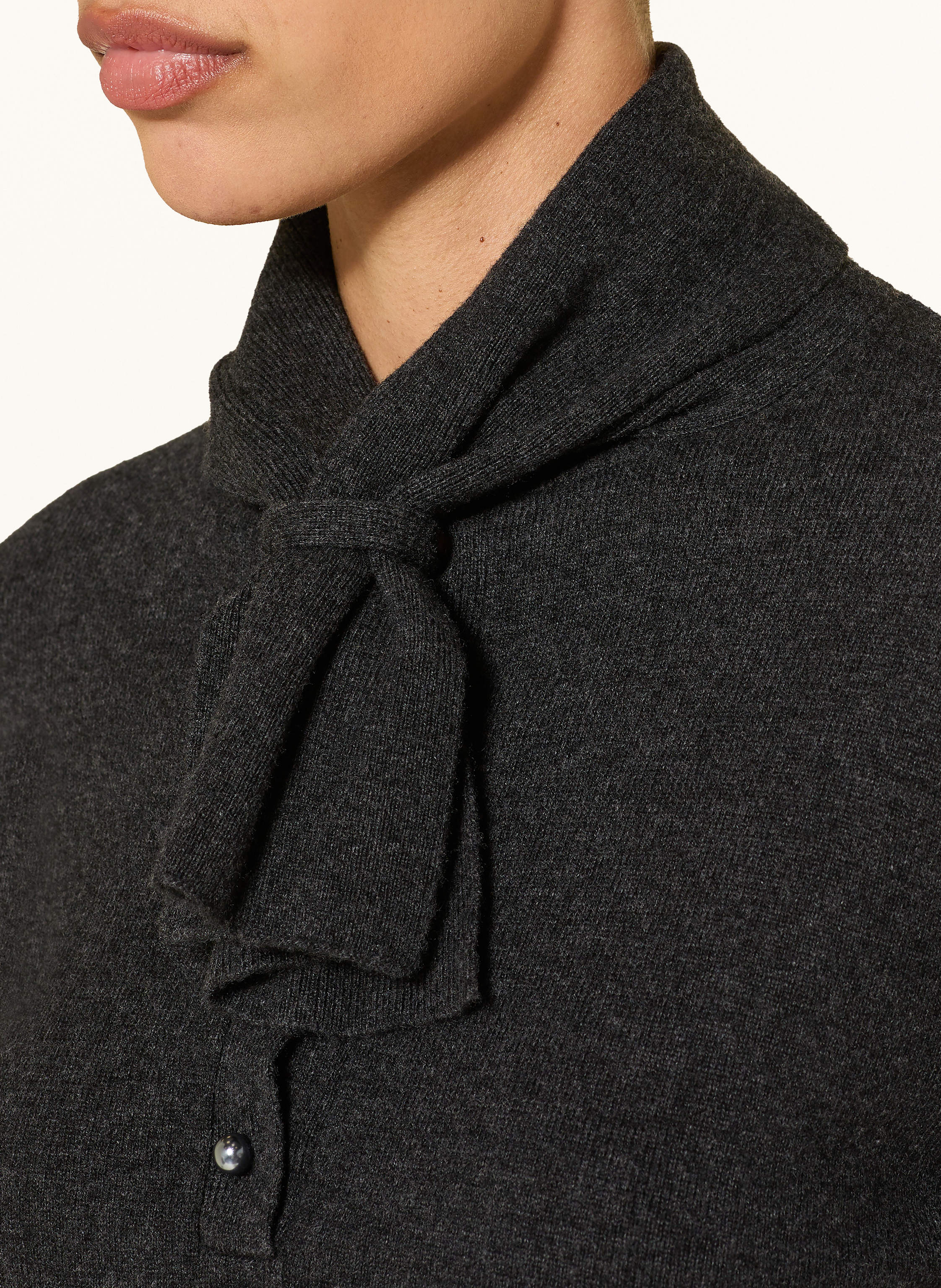 Thumbnail - Sem Per Lei Cashmere-Pullover grau