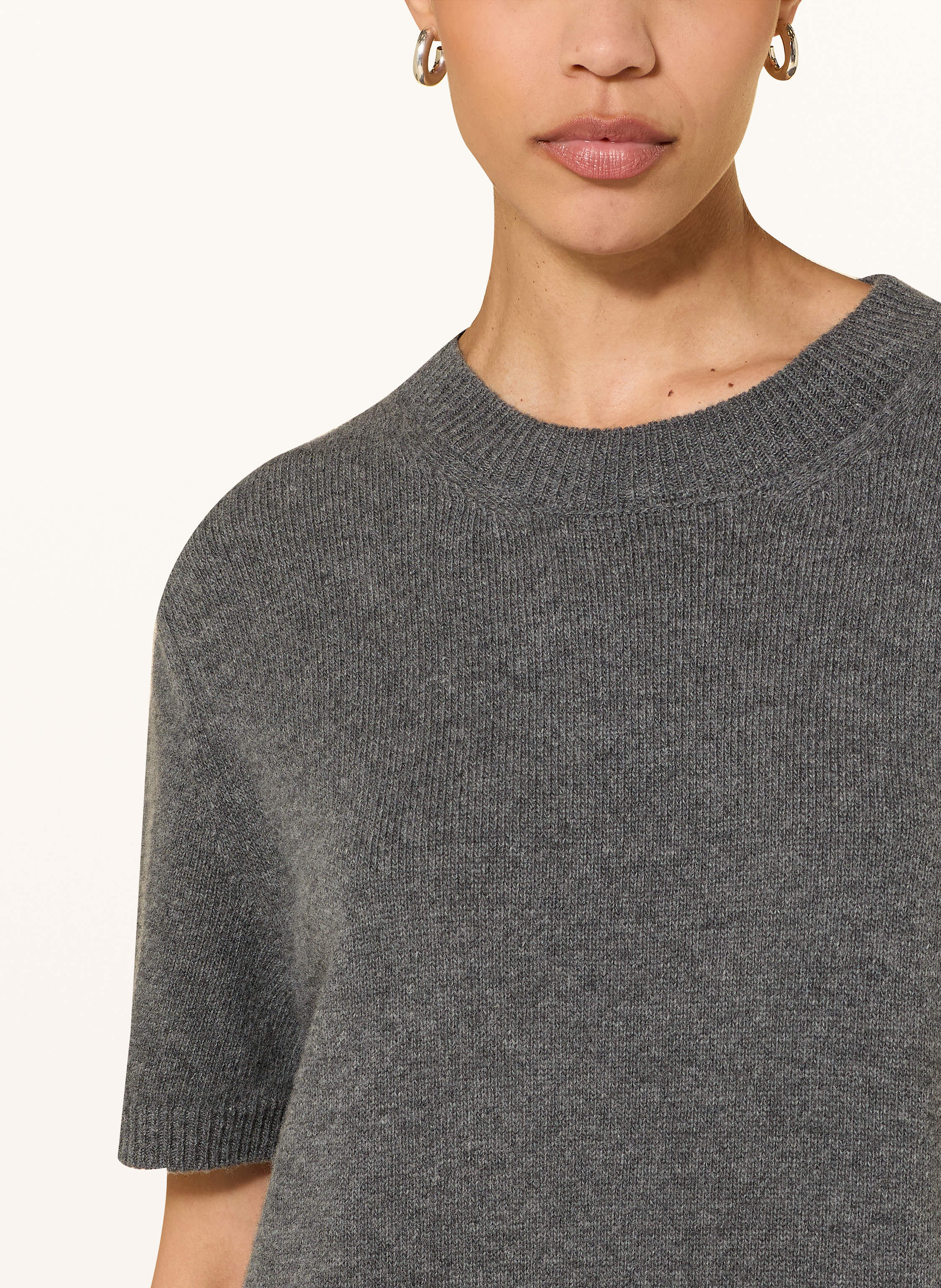 Thumbnail - Sem Per Lei Strickkleid grau