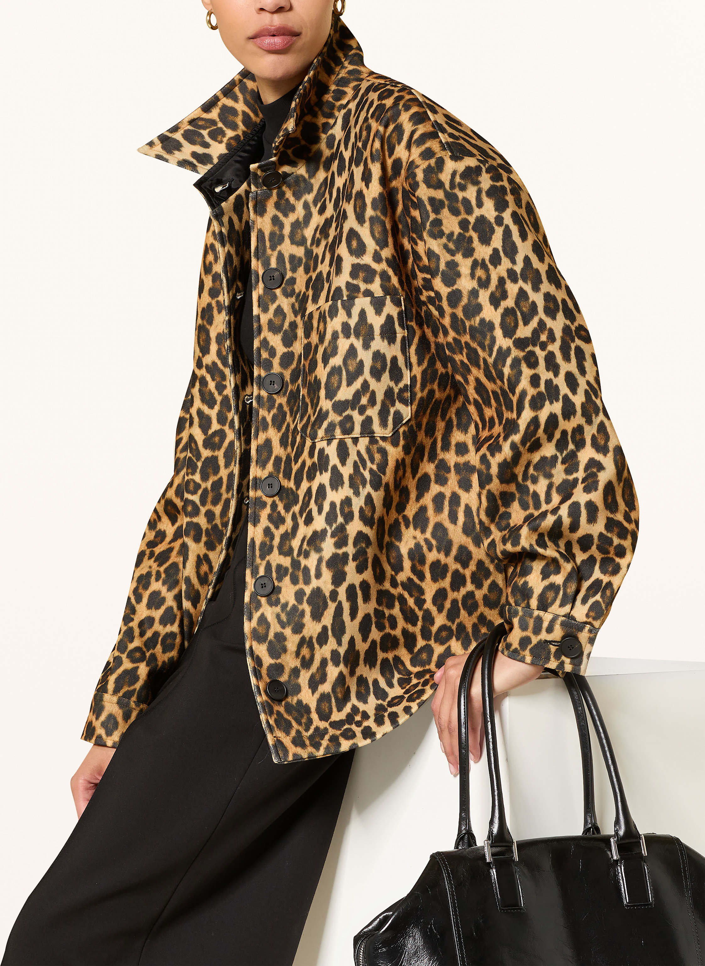 Thumbnail - Sem Per Lei Overshirt braun