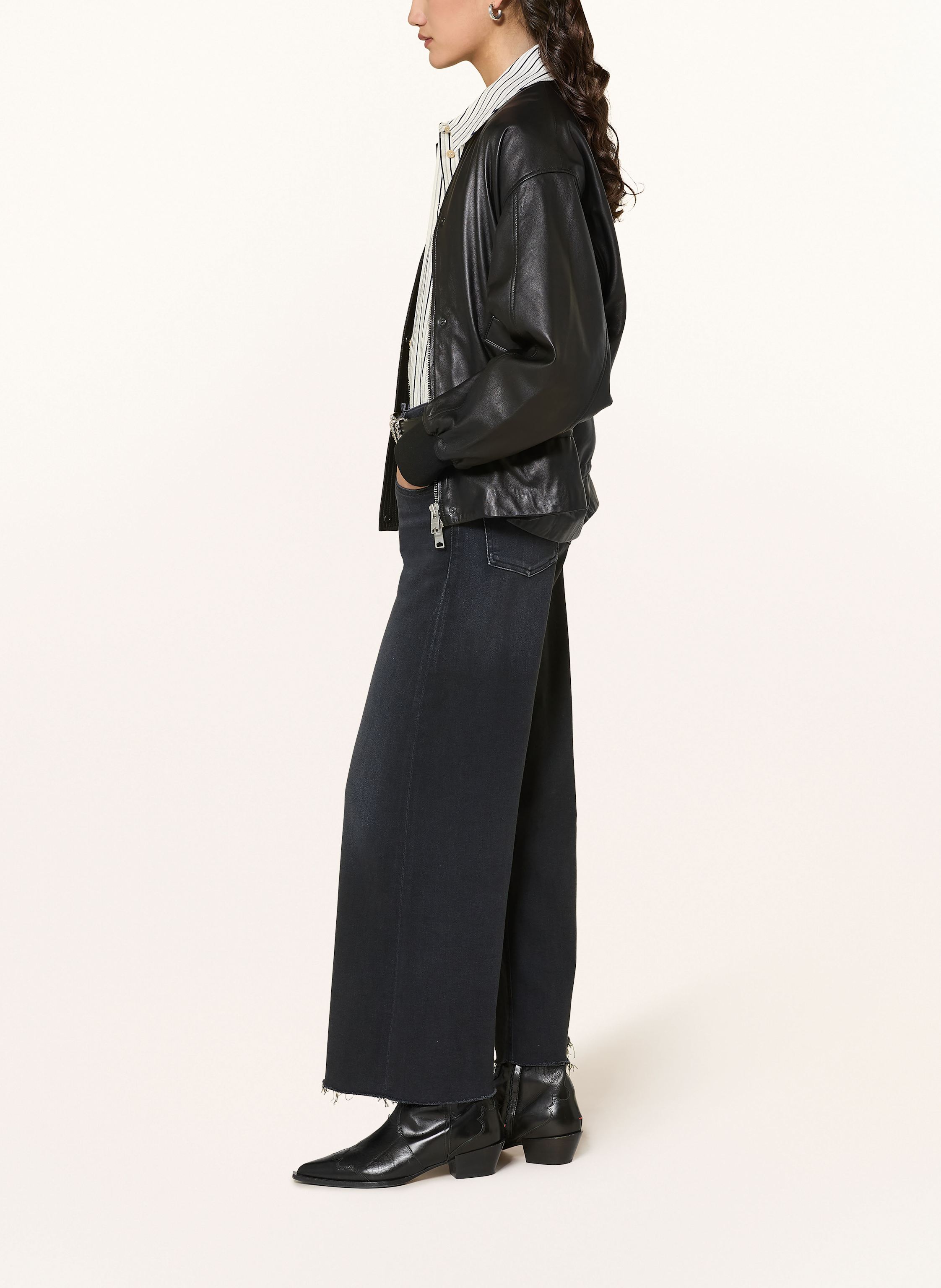 Thumbnail - Citizens Of Humanity Wide Leg Jeans Lyra schwarz