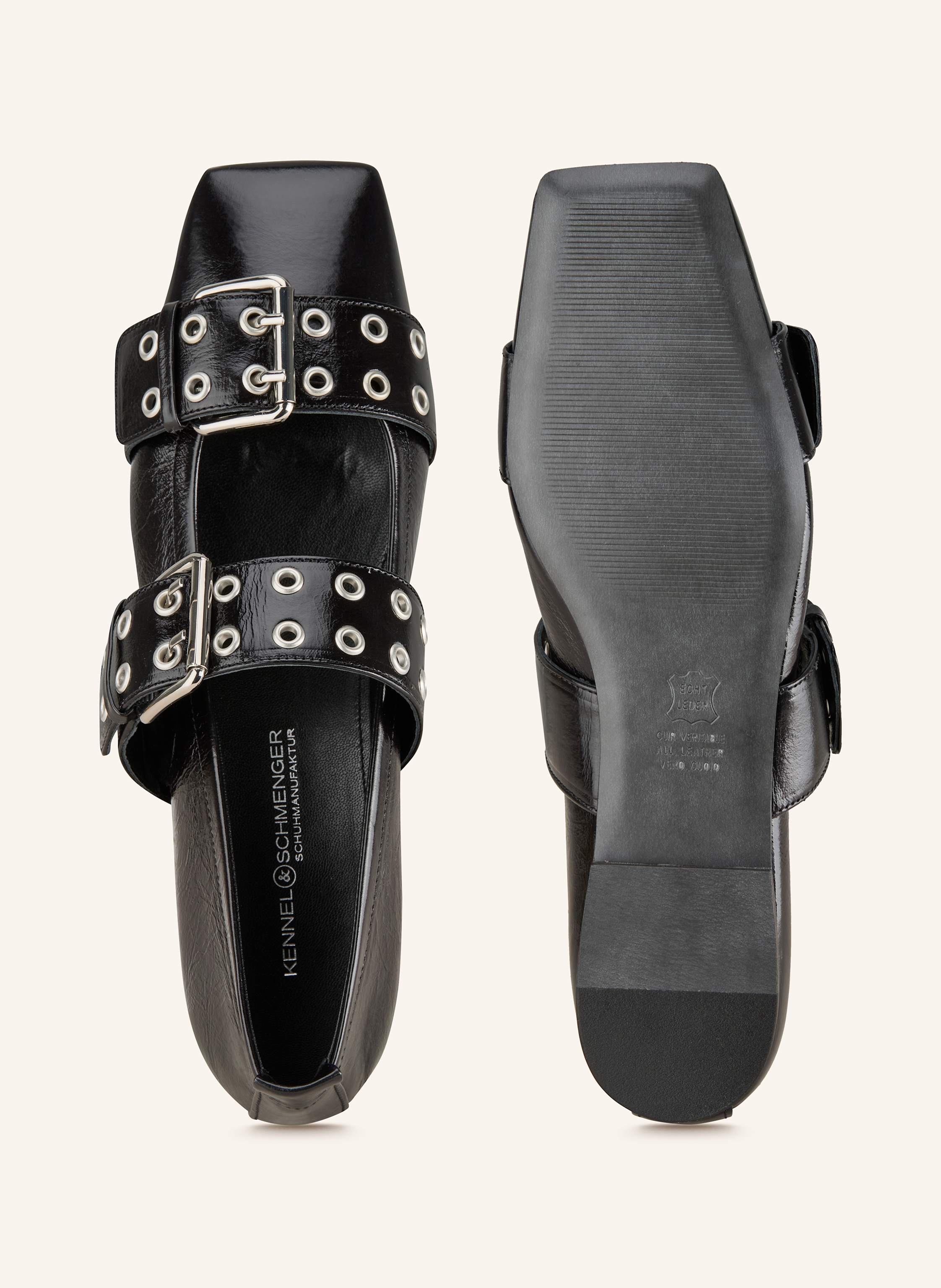 Thumbnail - Kennel & Schmenger Mary-Jane-Ballerinas Leila schwarz