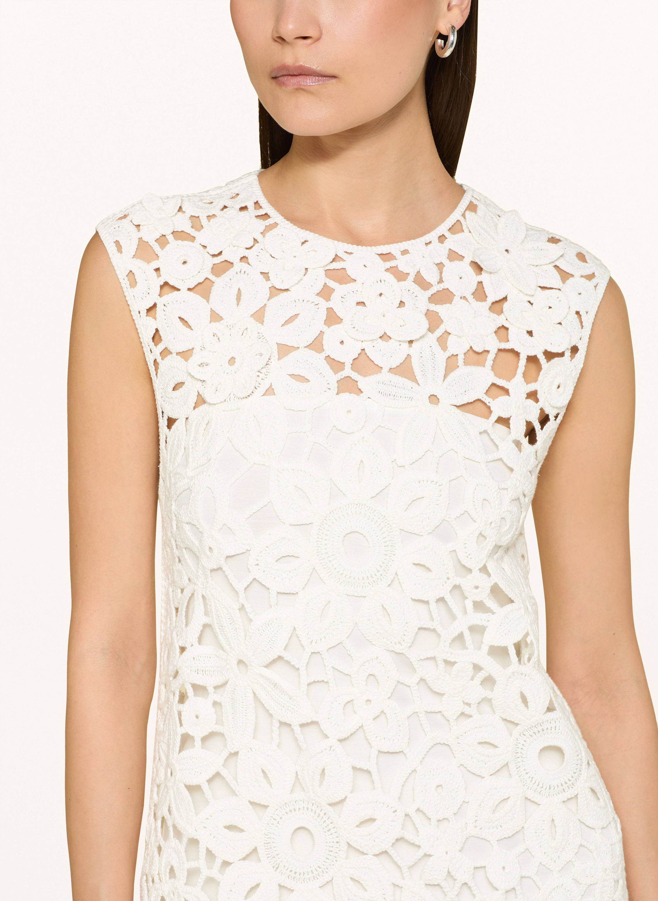 Thumbnail - Ted Baker Spitzenkleid Miikka weiss