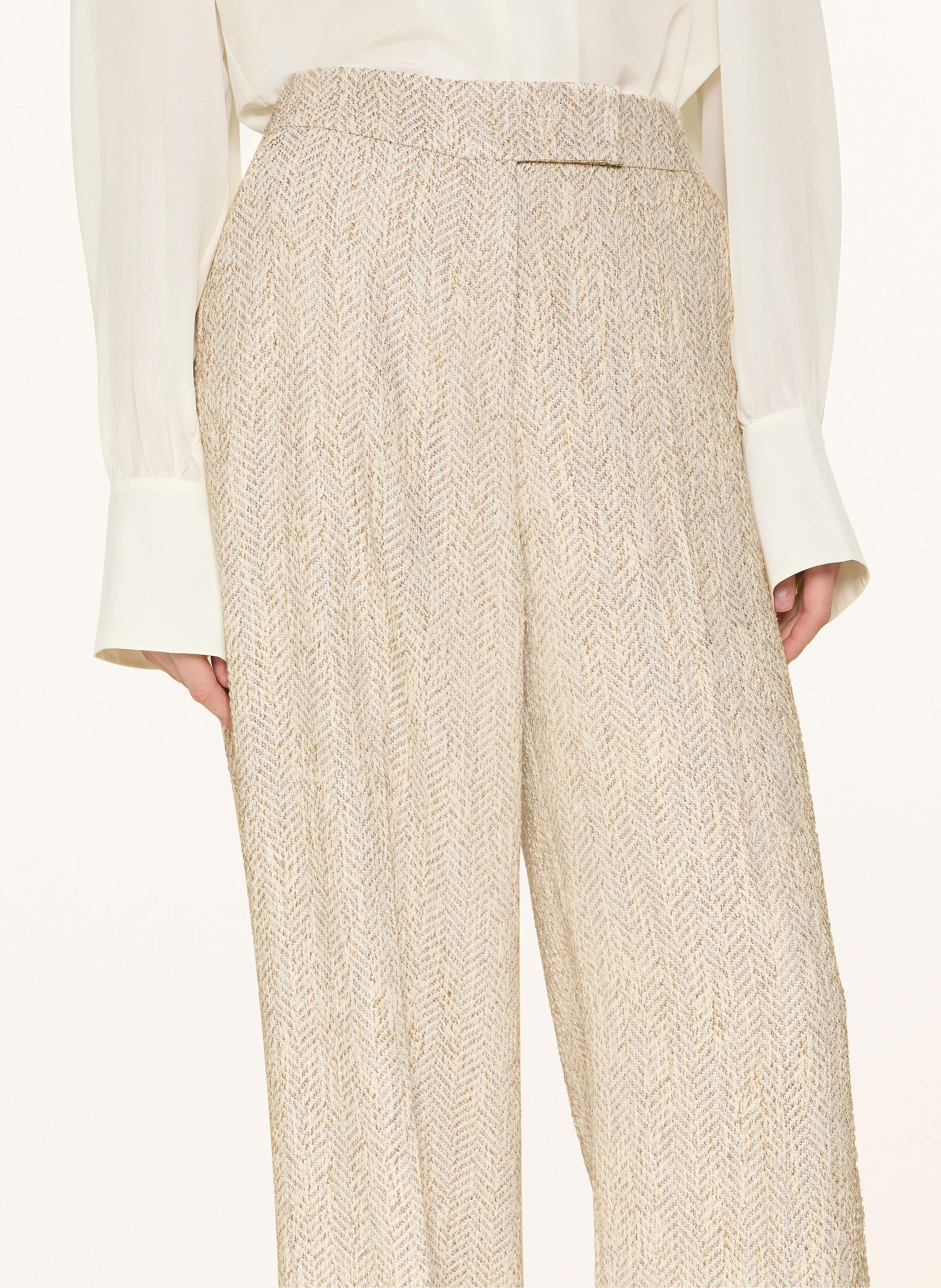 Thumbnail - Ted Baker Marlenehose Ivory beige