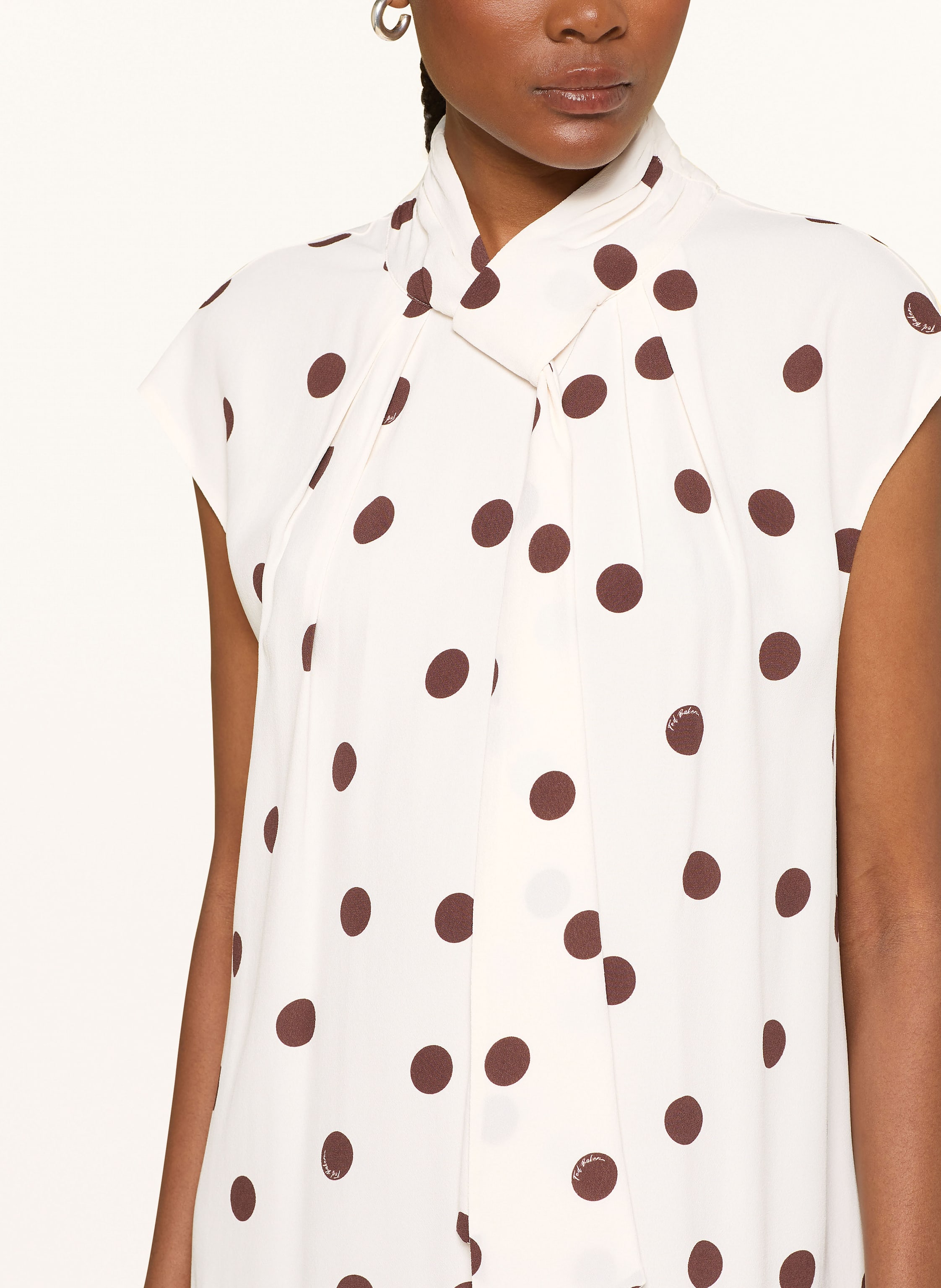 Thumbnail - Ted Baker Schluppenkleid Jutuva weiss