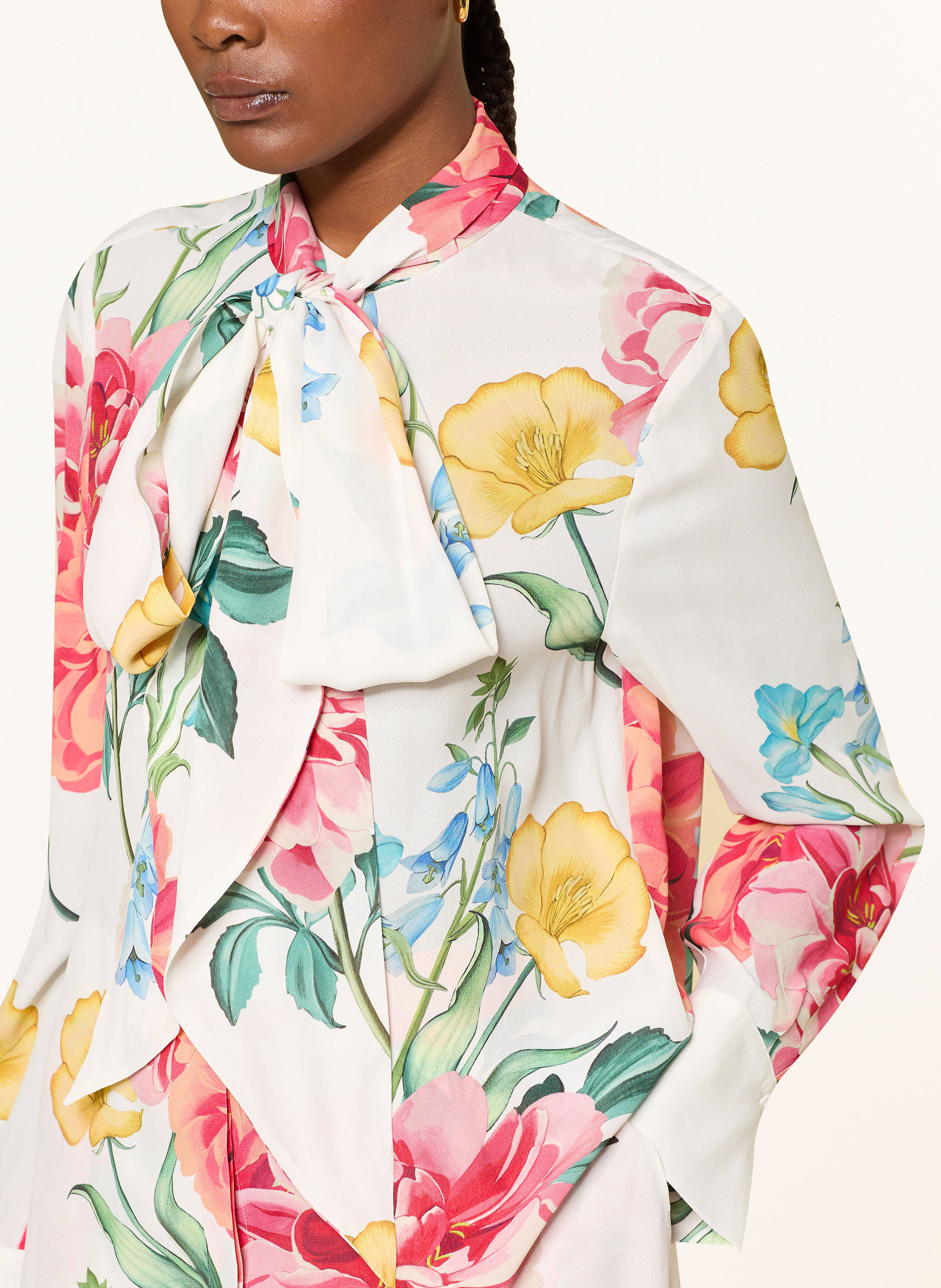 Thumbnail - Ted Baker Schluppenbluse Luusile weiss